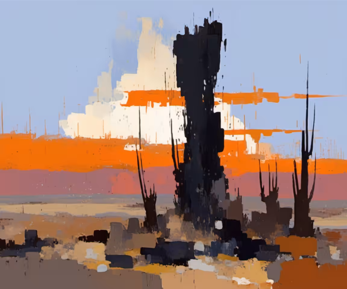 Painted Slabs #26