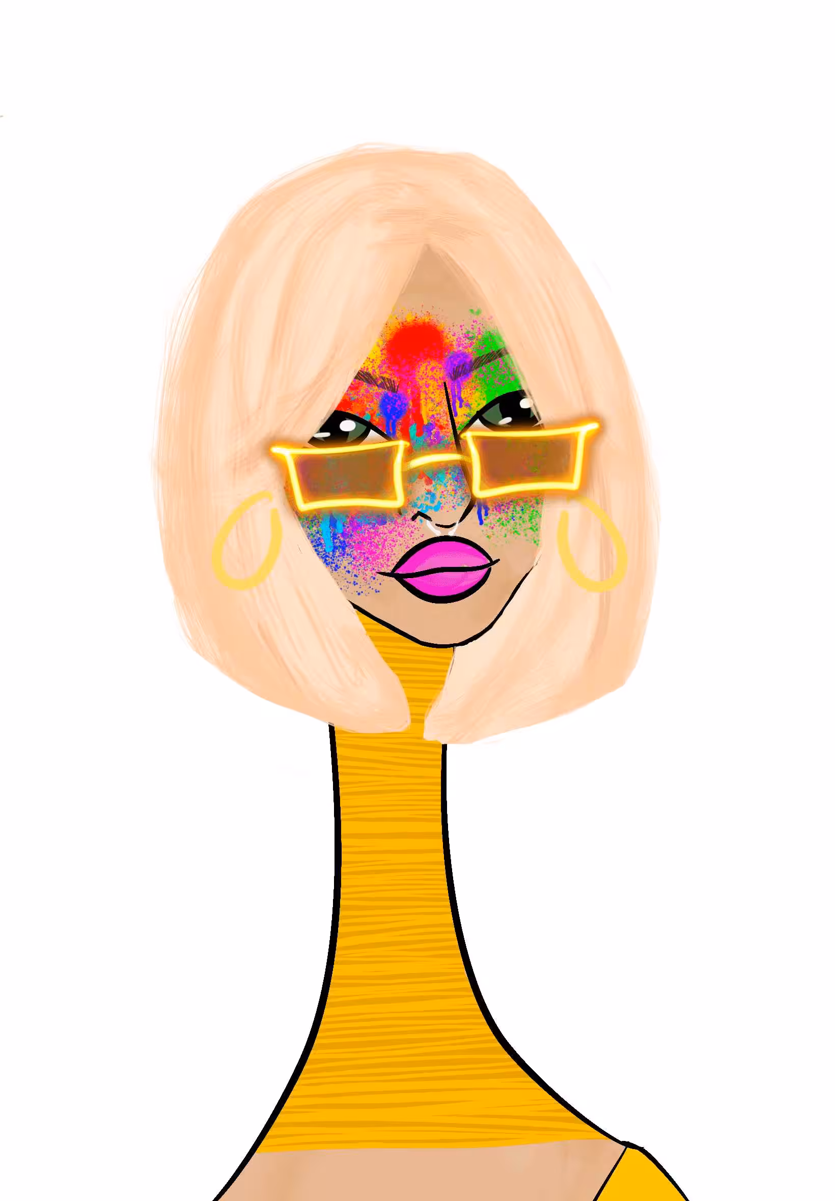 Long Neckie Ladies: Long Neckie Lady #749
