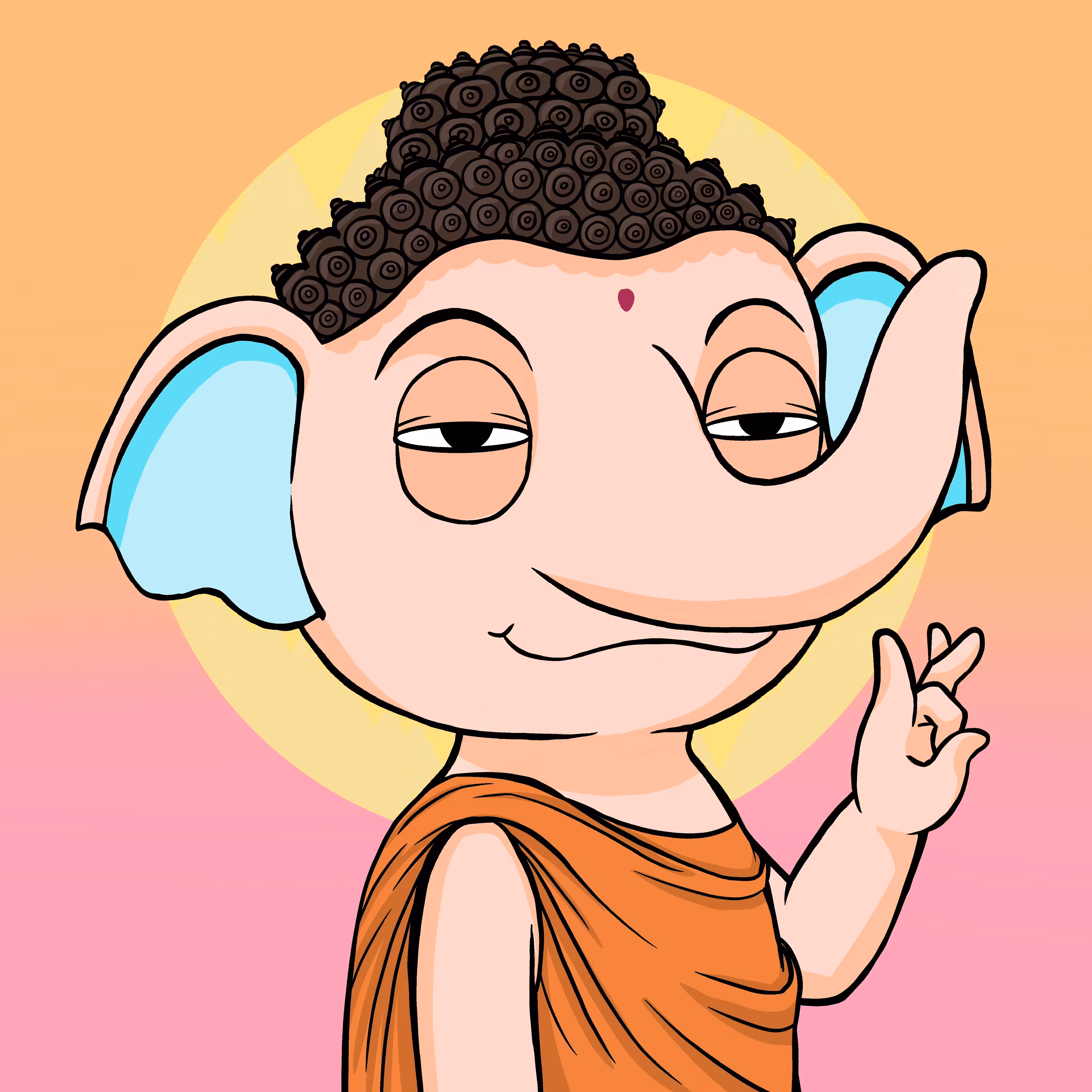 almond: Buddha 0220