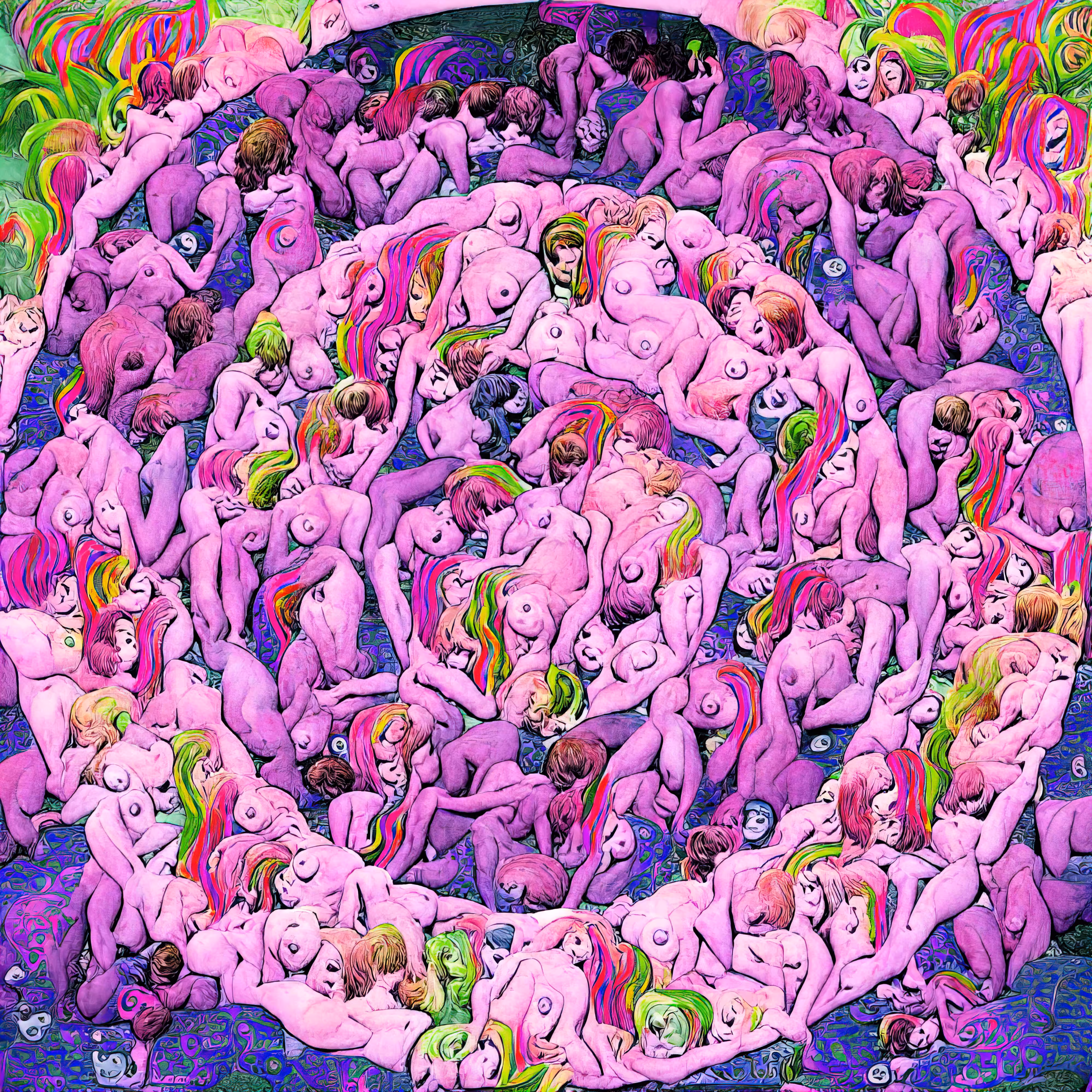 Psychedelic Tourism Postcard 07