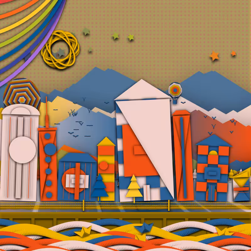 Paper Art 2.5D #36