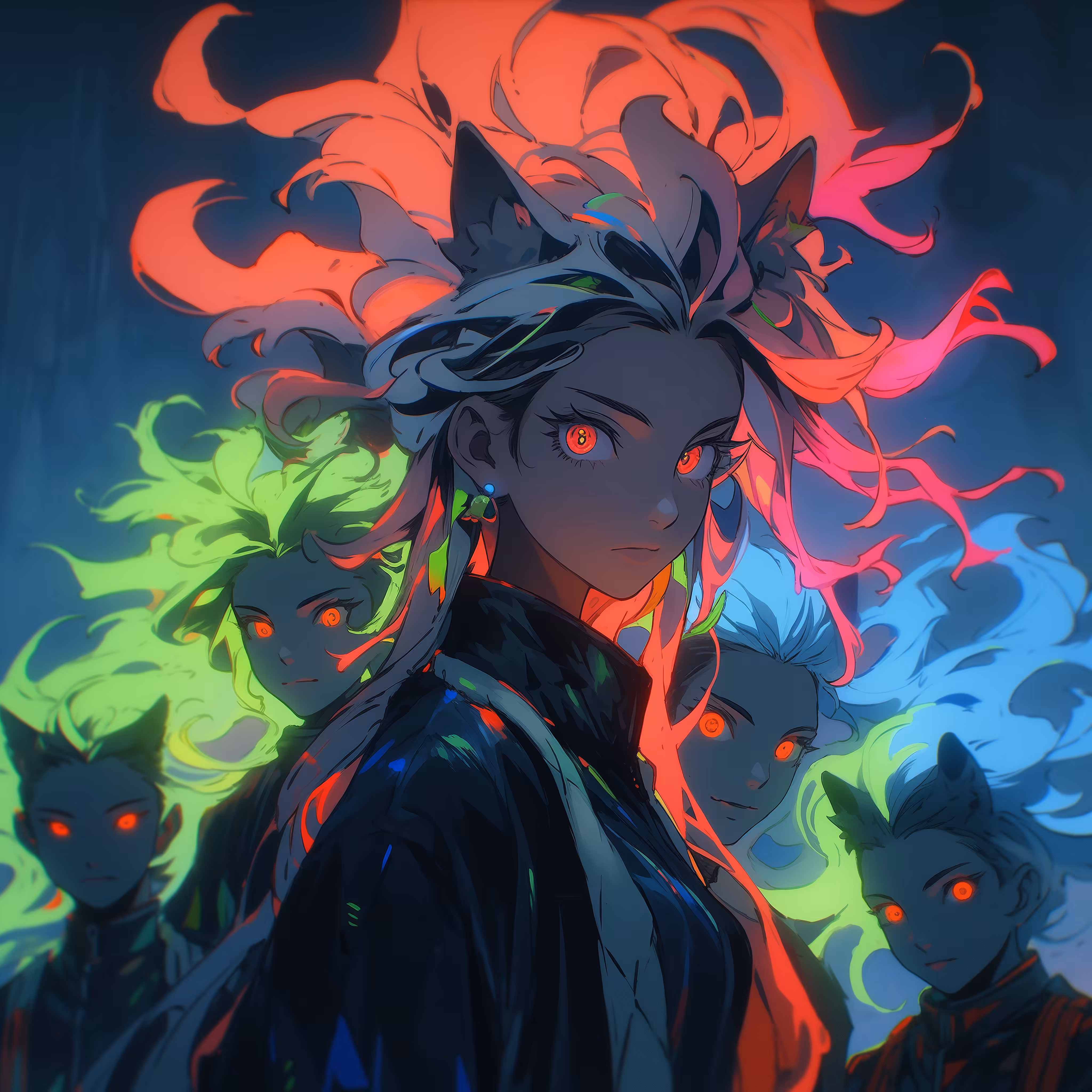 Neon Anime Enigmas: Neon Anime Enigma #08