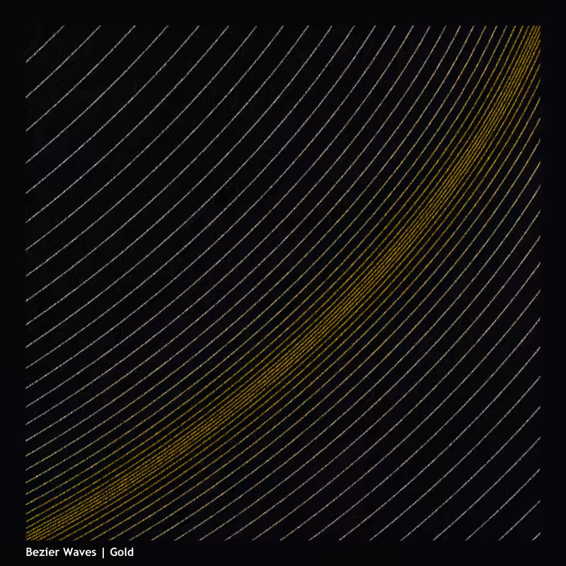 Bezier Waves #90