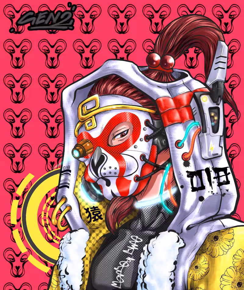 #018 Monkey King Punk