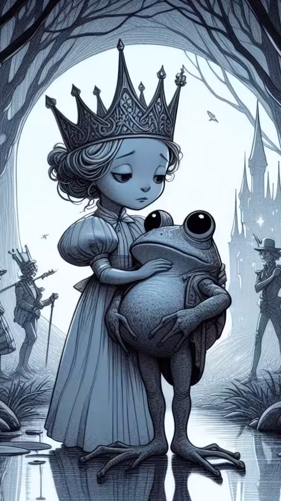 Sadness little princess