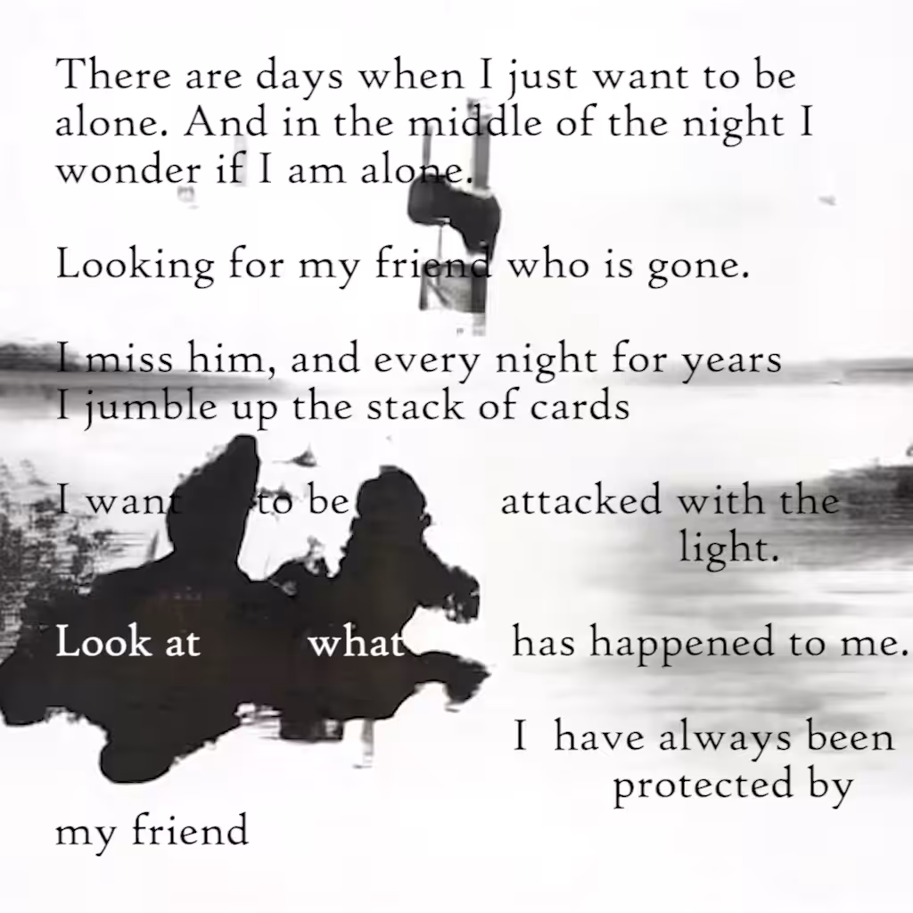 EtherPoem: i am alone