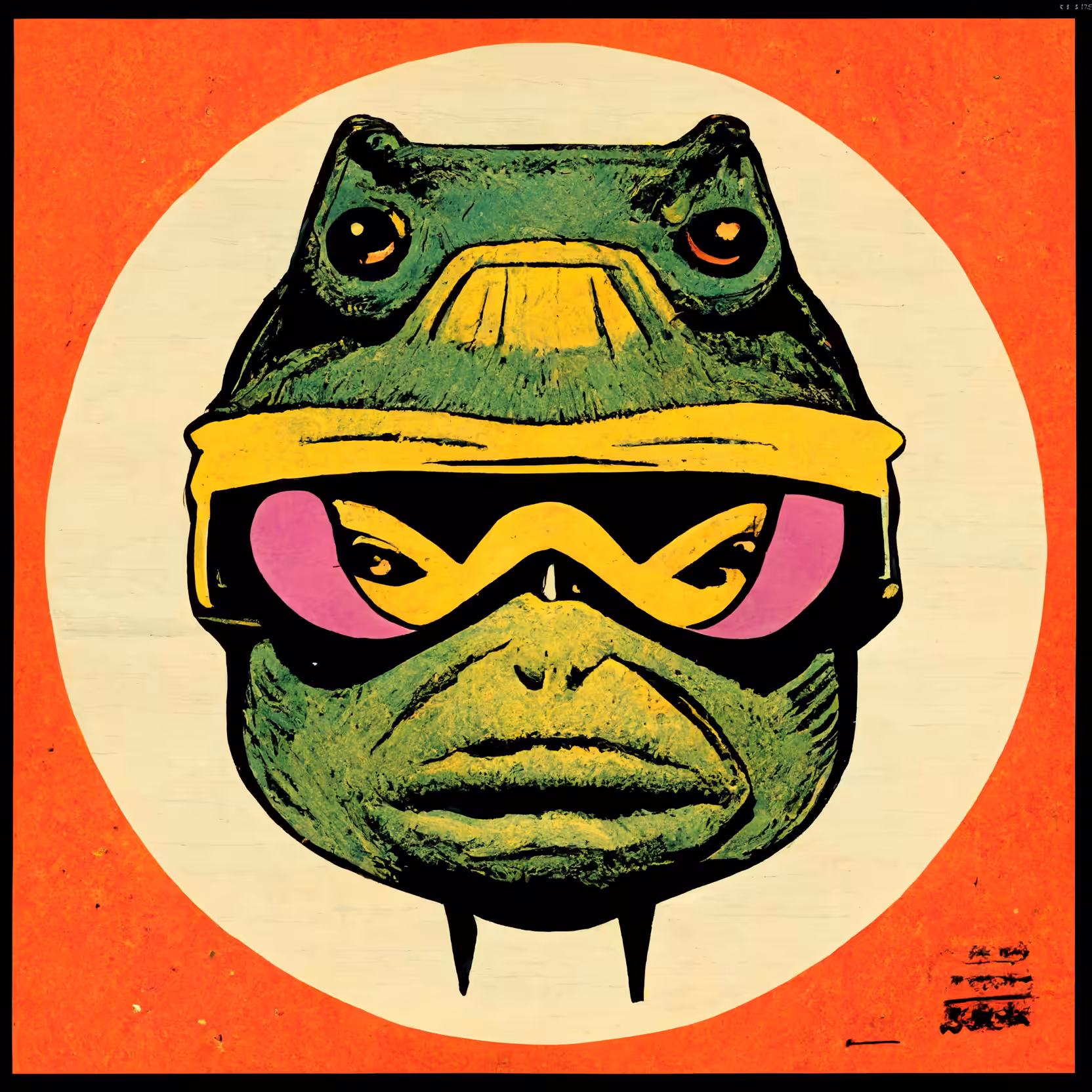 Silly Frog NFT that you'll never get 072