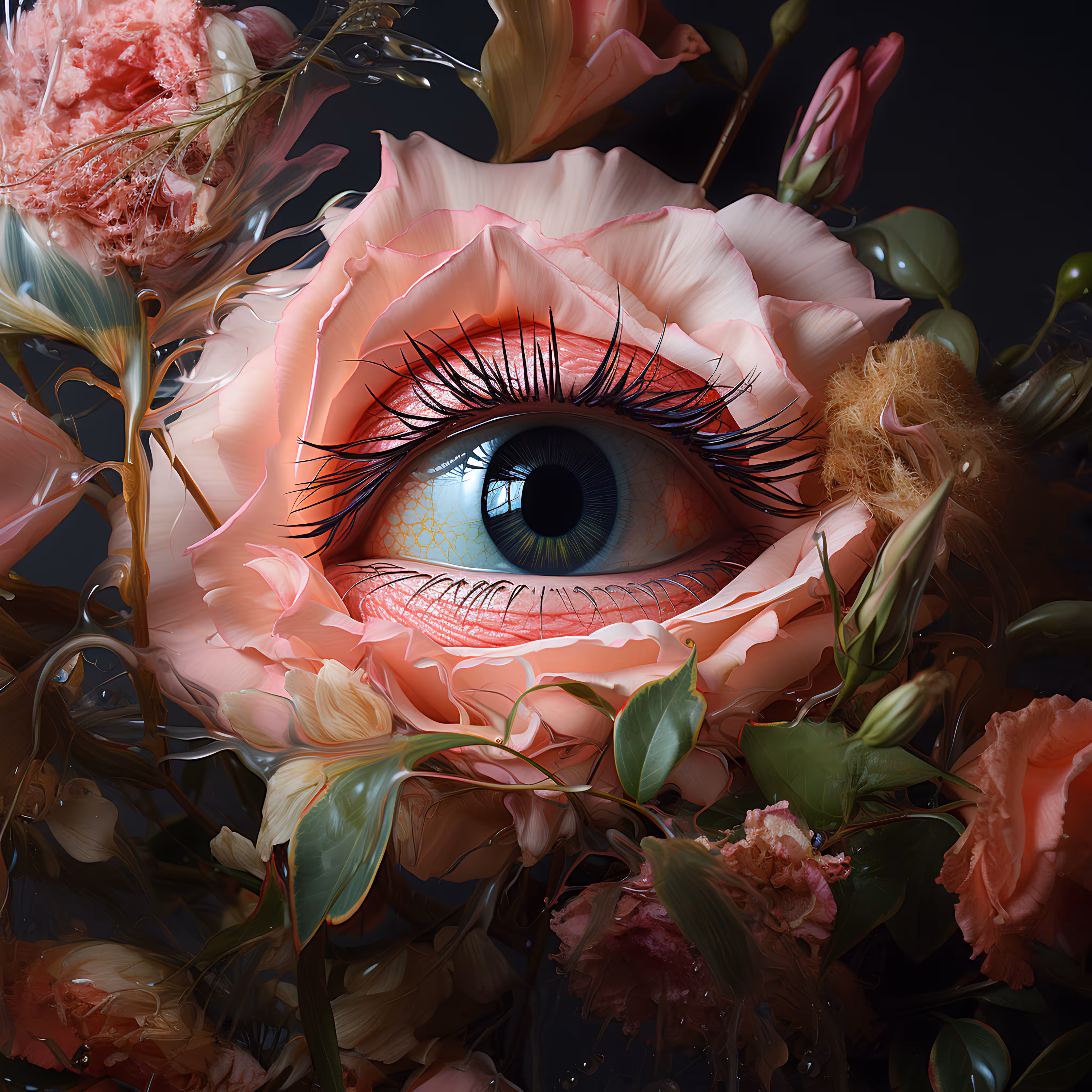 Pink Rose WAtching