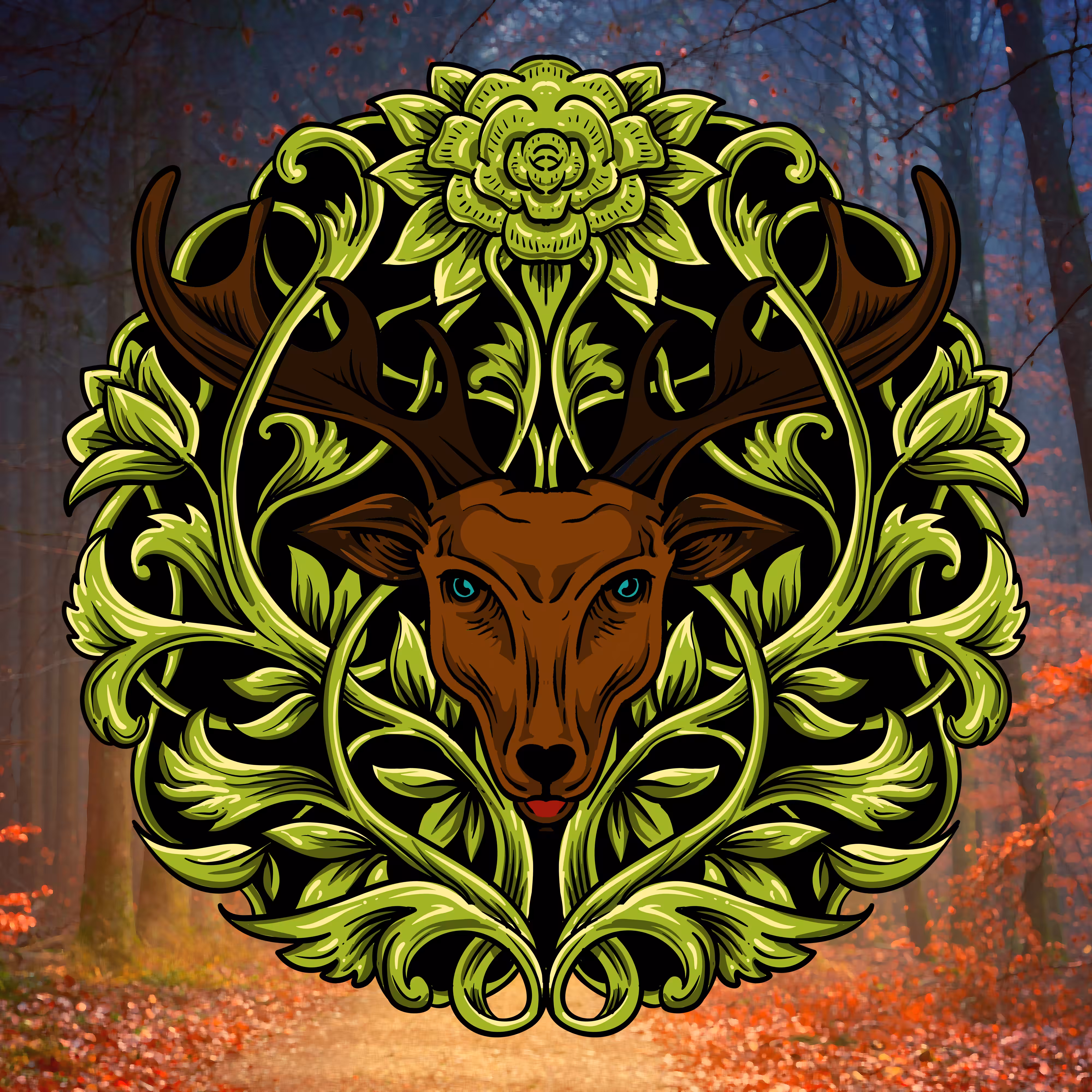 Deer Of The Woods