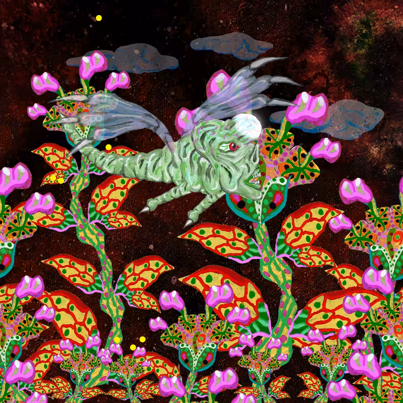 Fireflies and Flower Gardens #176