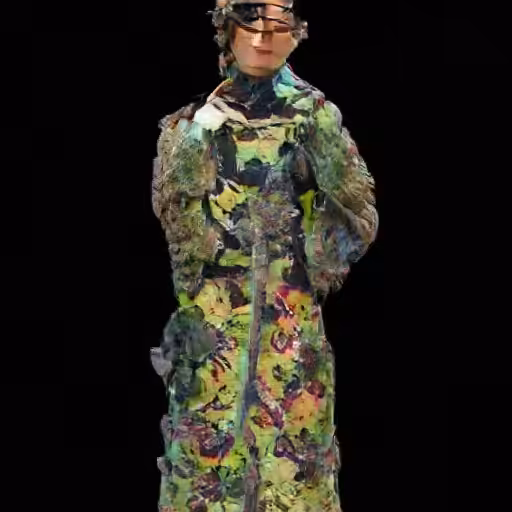 The Peacock Garden Gown 
