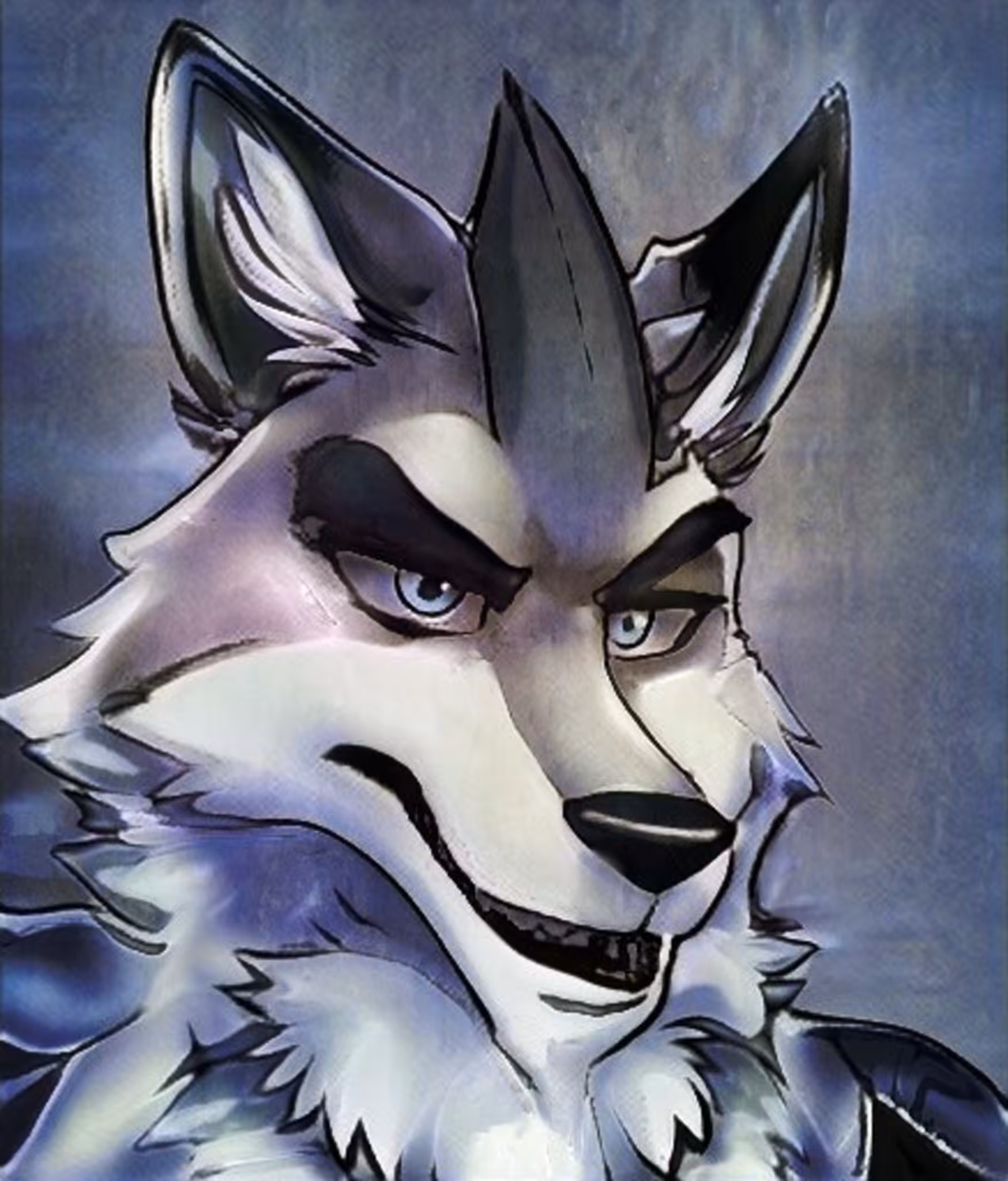 CRAZY PAINTINGS: Bad wolf
