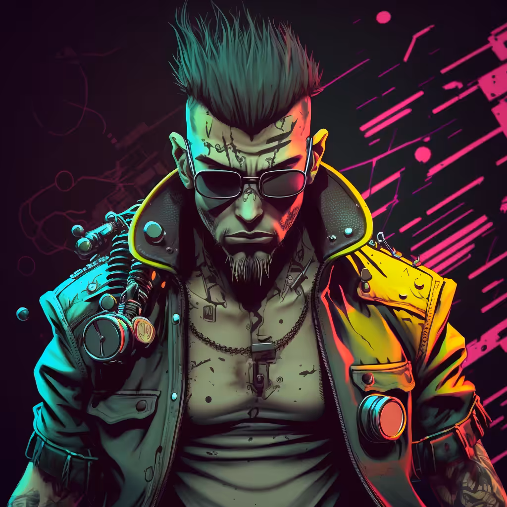 Cyberpunk Blockchain #16