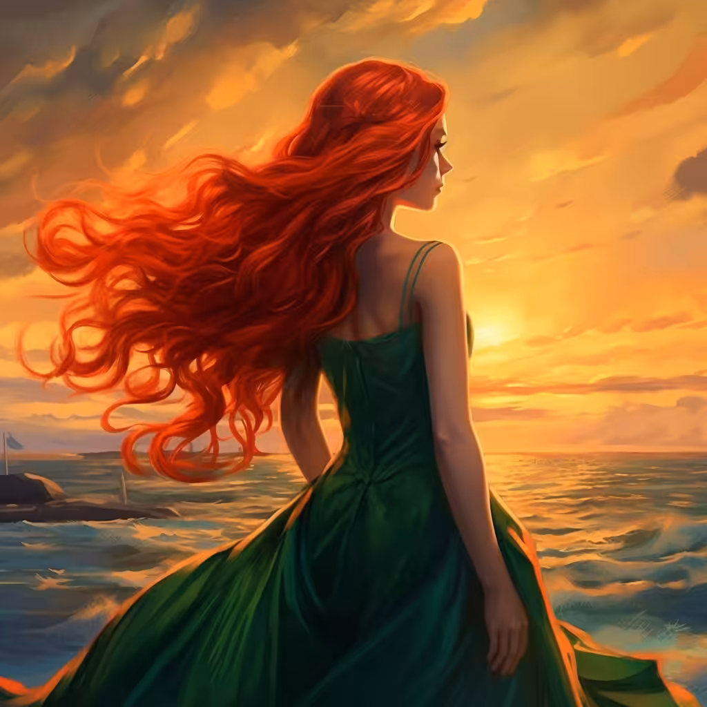 Summer sunset 