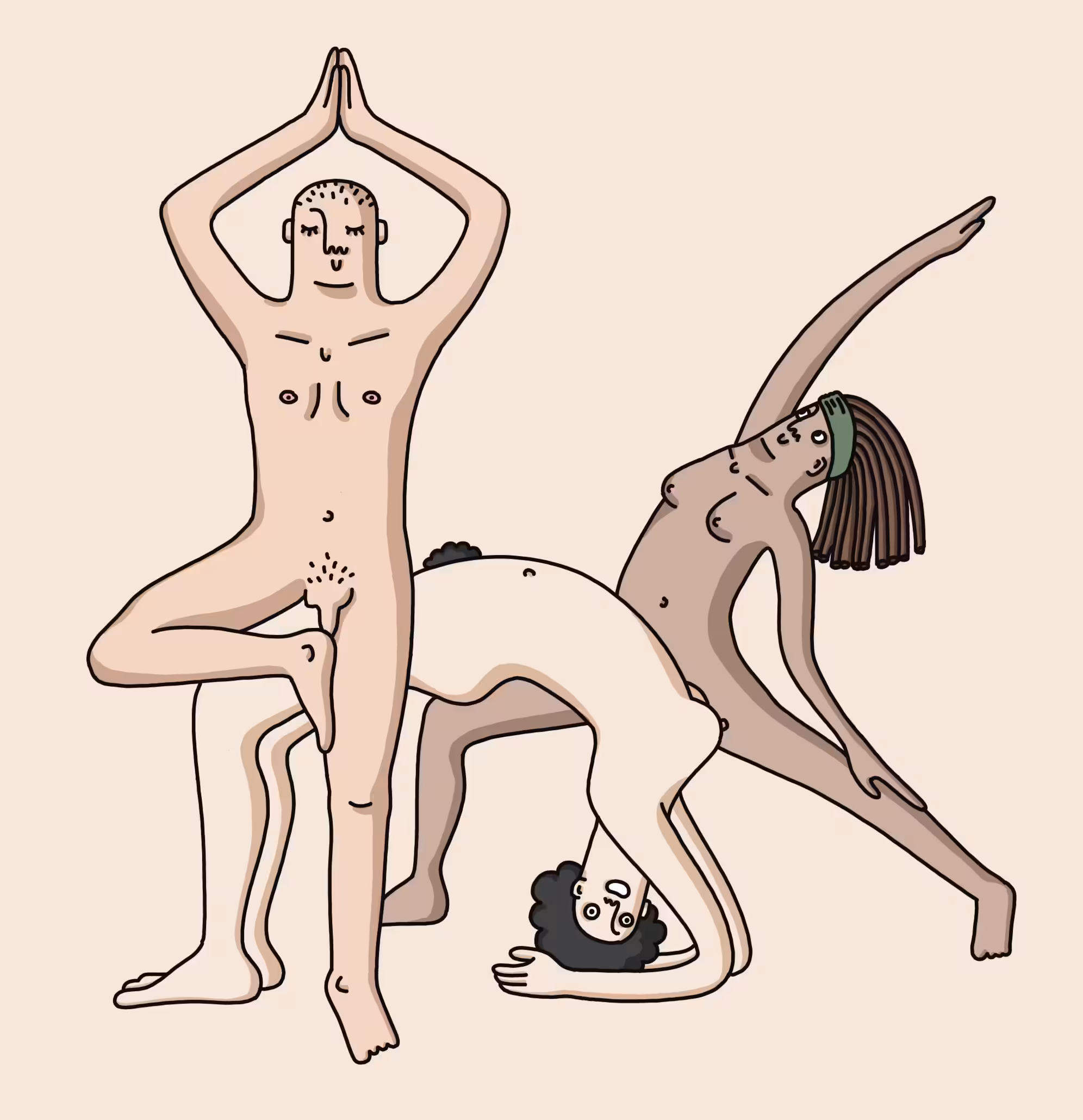 Nude Yoga