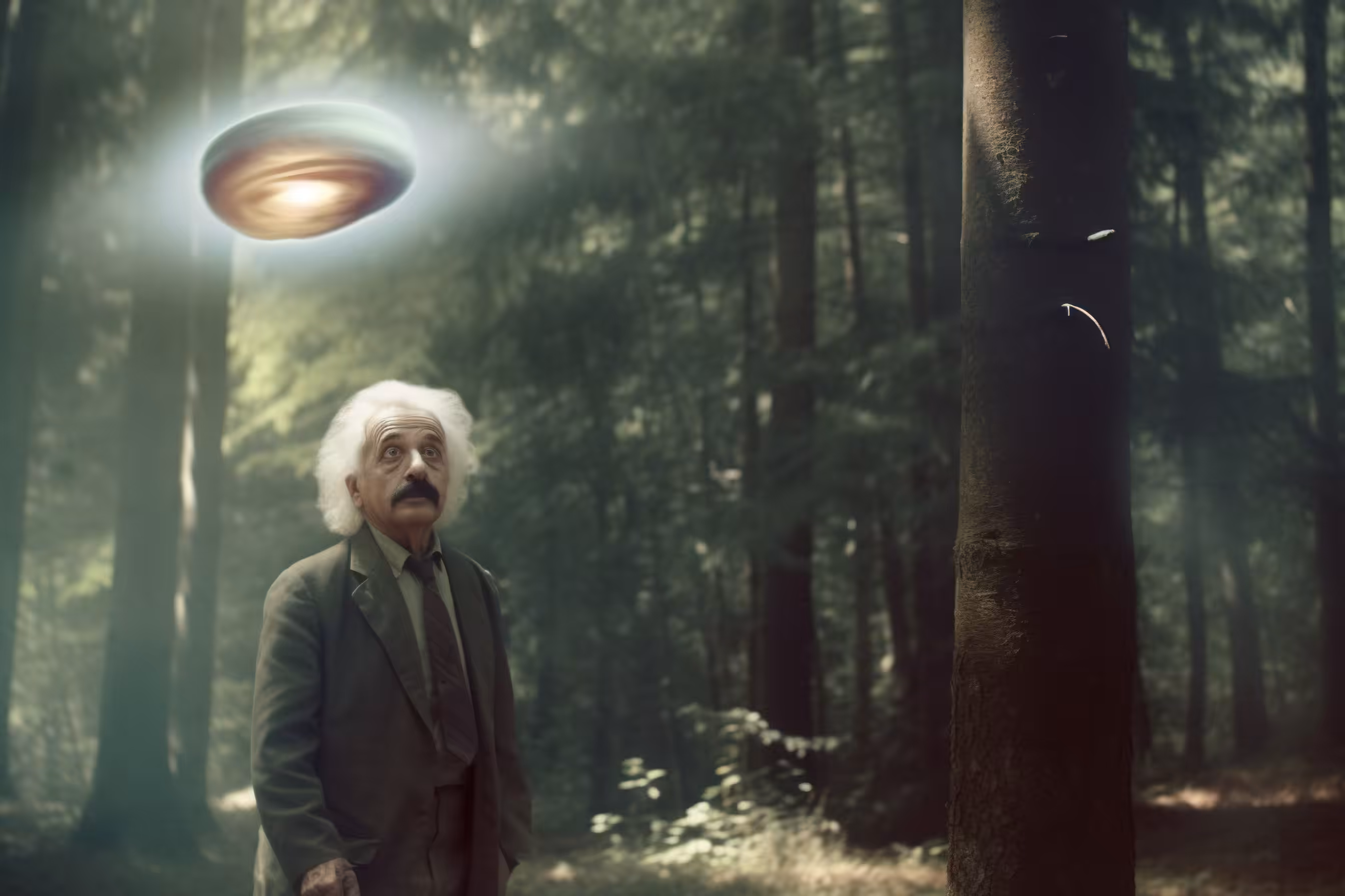 Einstein's Alien Epiphany of Relativity