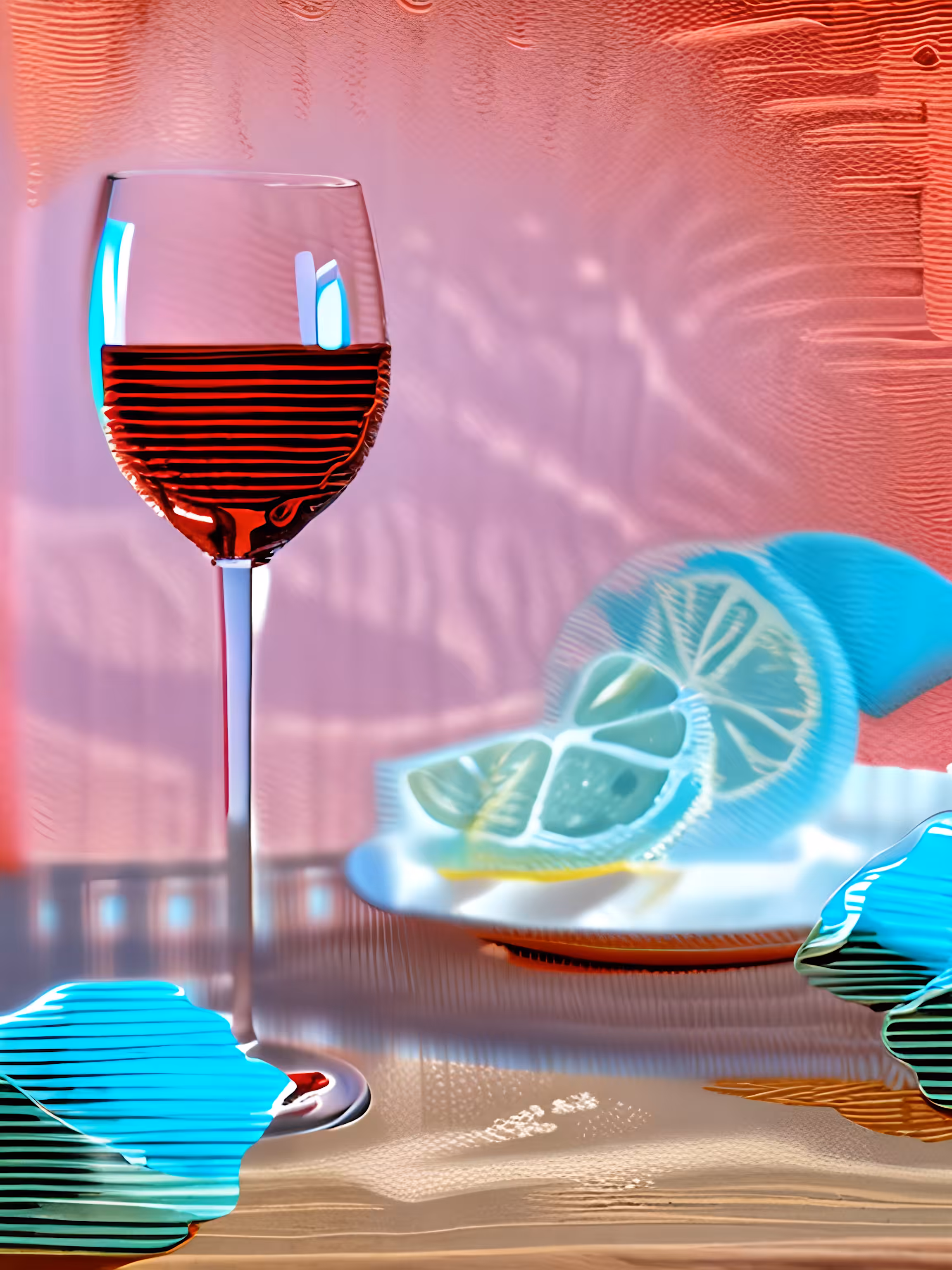 Red Wine, Blue Lemon