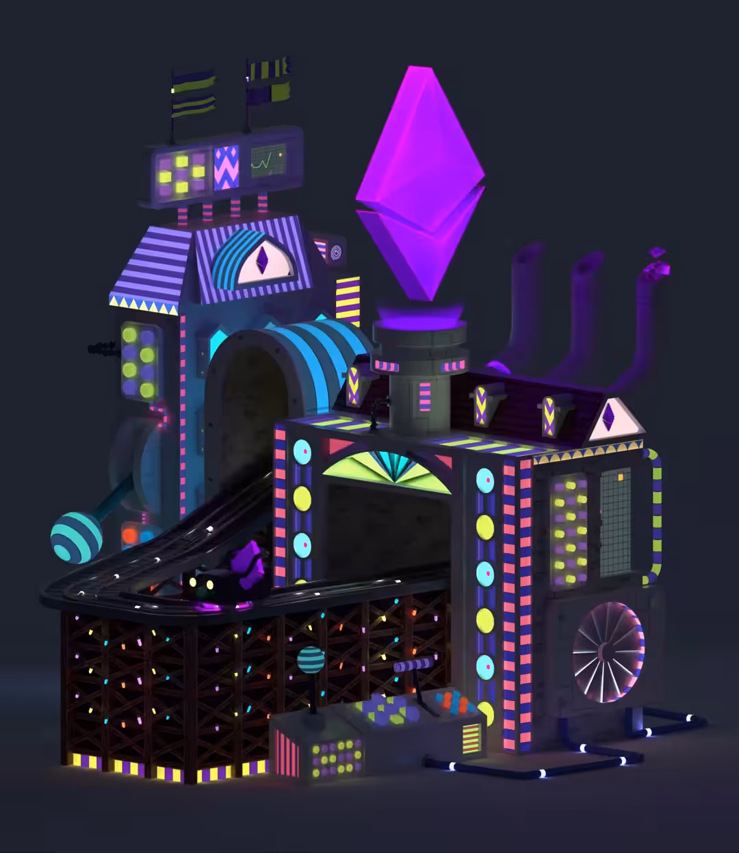 The Ethereum Interdimensional Trip Machine