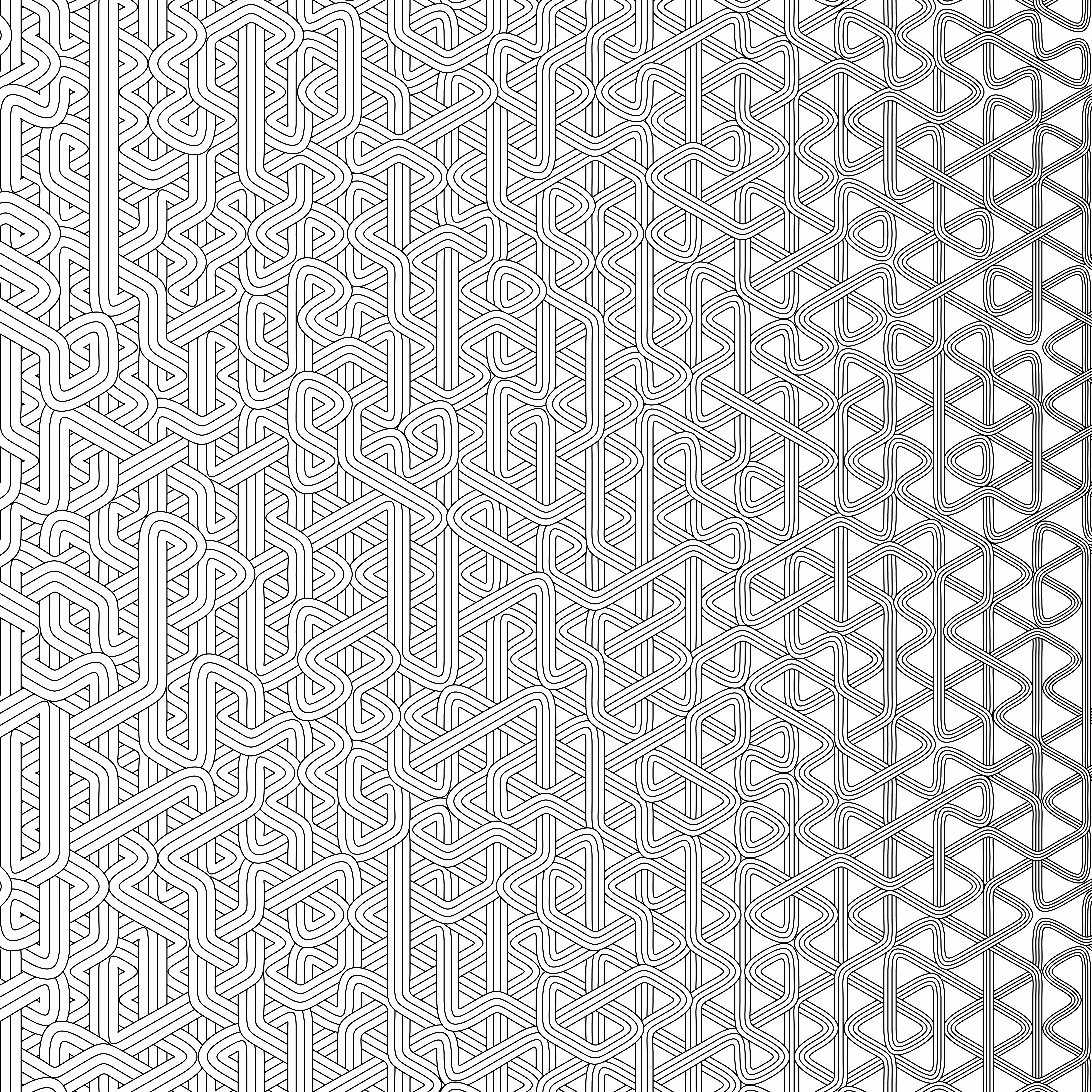 Bezier Truchet Tiles #4