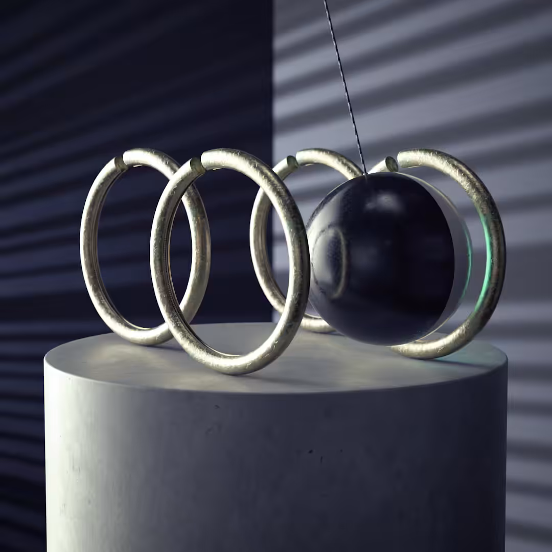 Through the rings