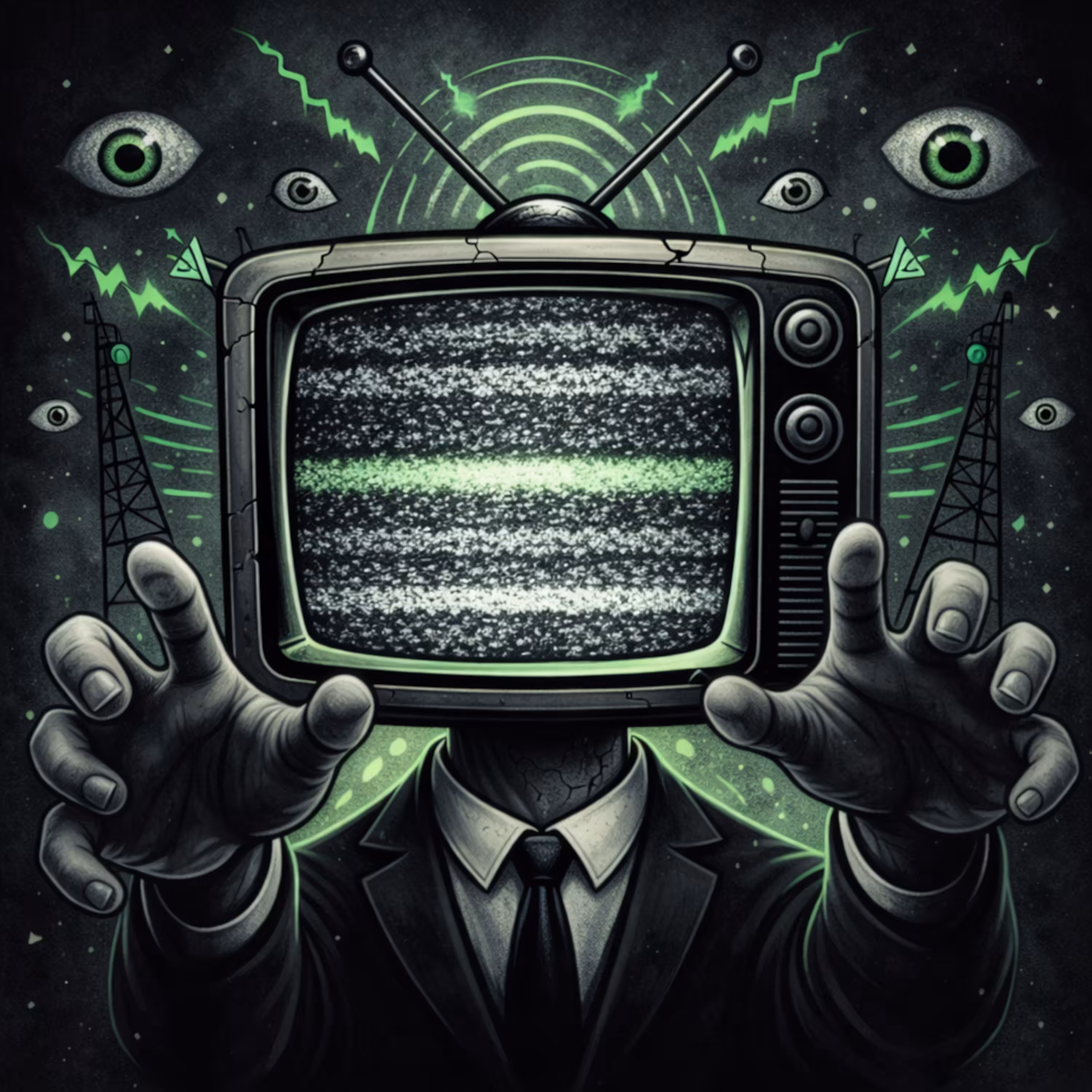 The Broadcast Without a Sender