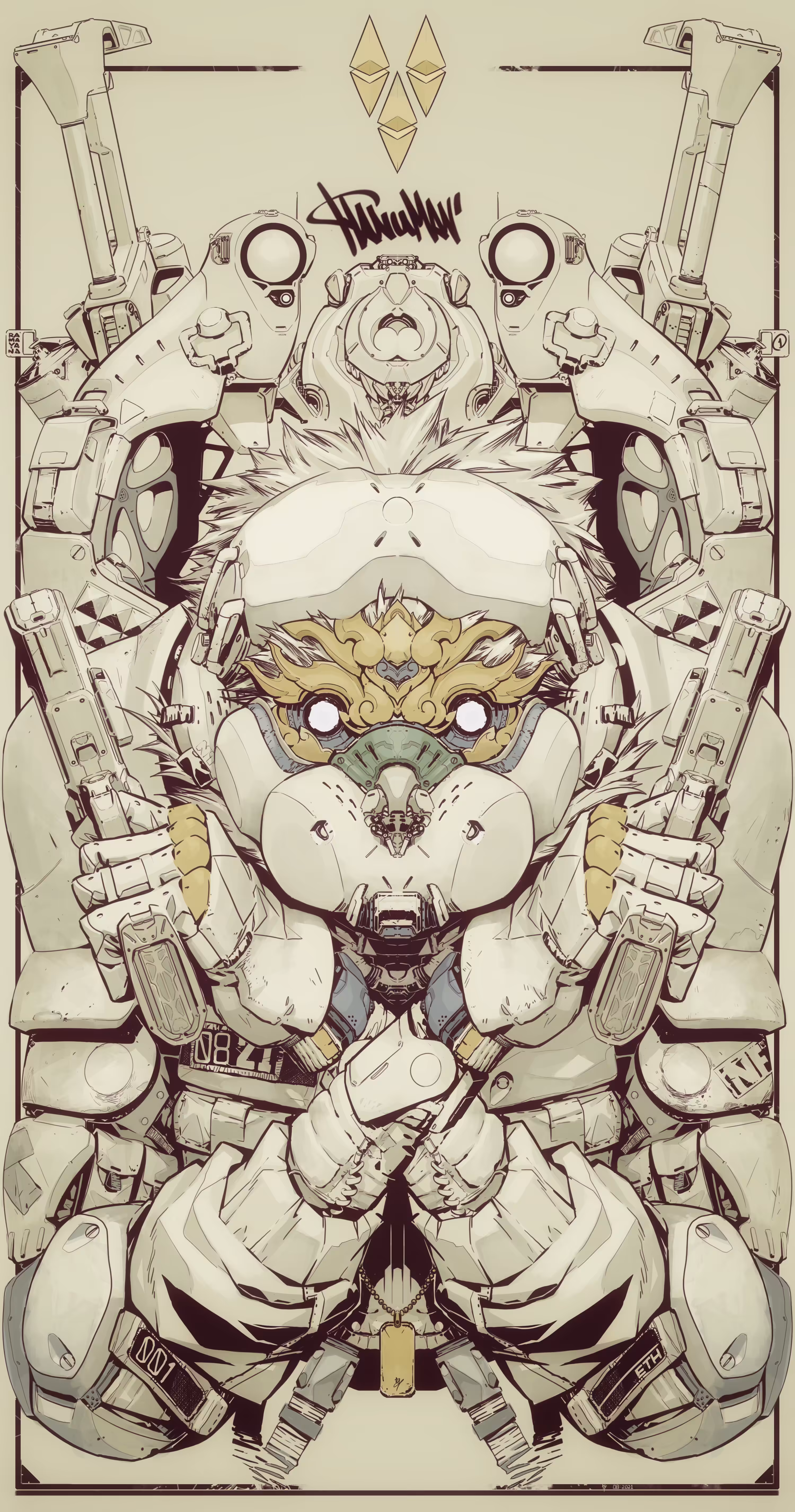 White monkey 