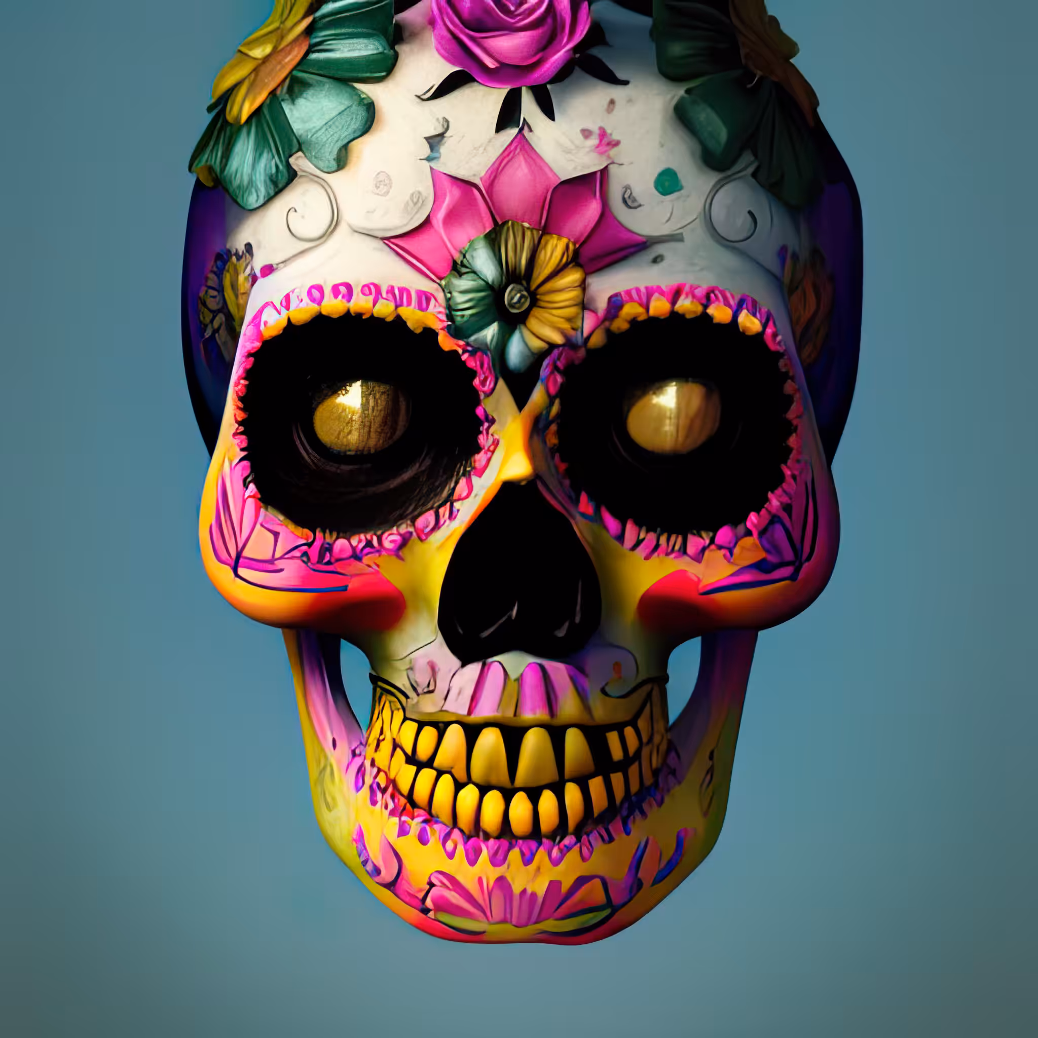 Head Case - A Color Study: Head Case #236
