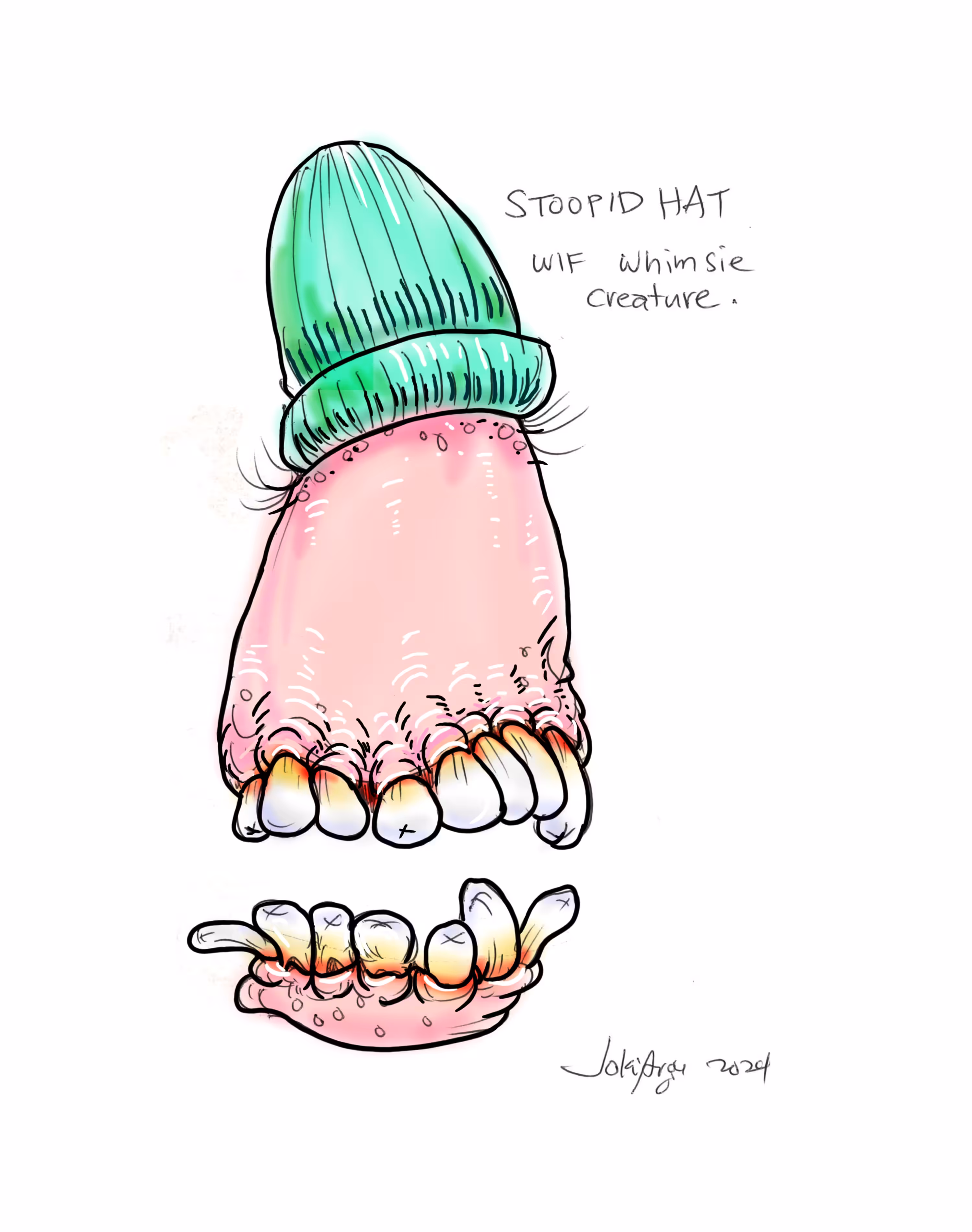stoopid hat