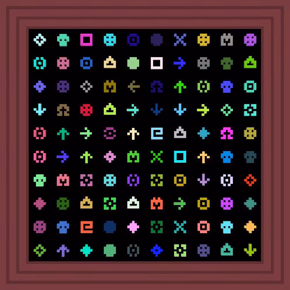 bitcoin :: Procedural Symbols #460/1000