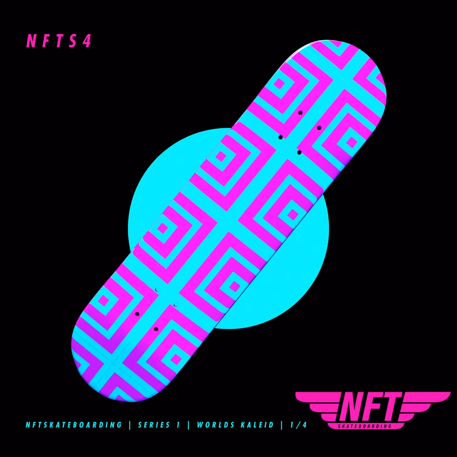 NFTSkateboarding: Worlds Kaleid
