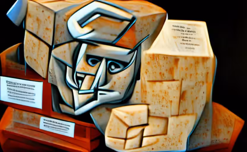 Cubist Sculpture 8