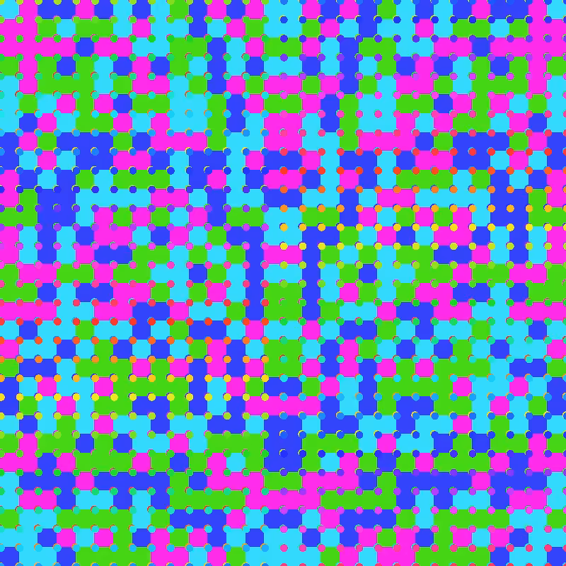 Squares and dots #4