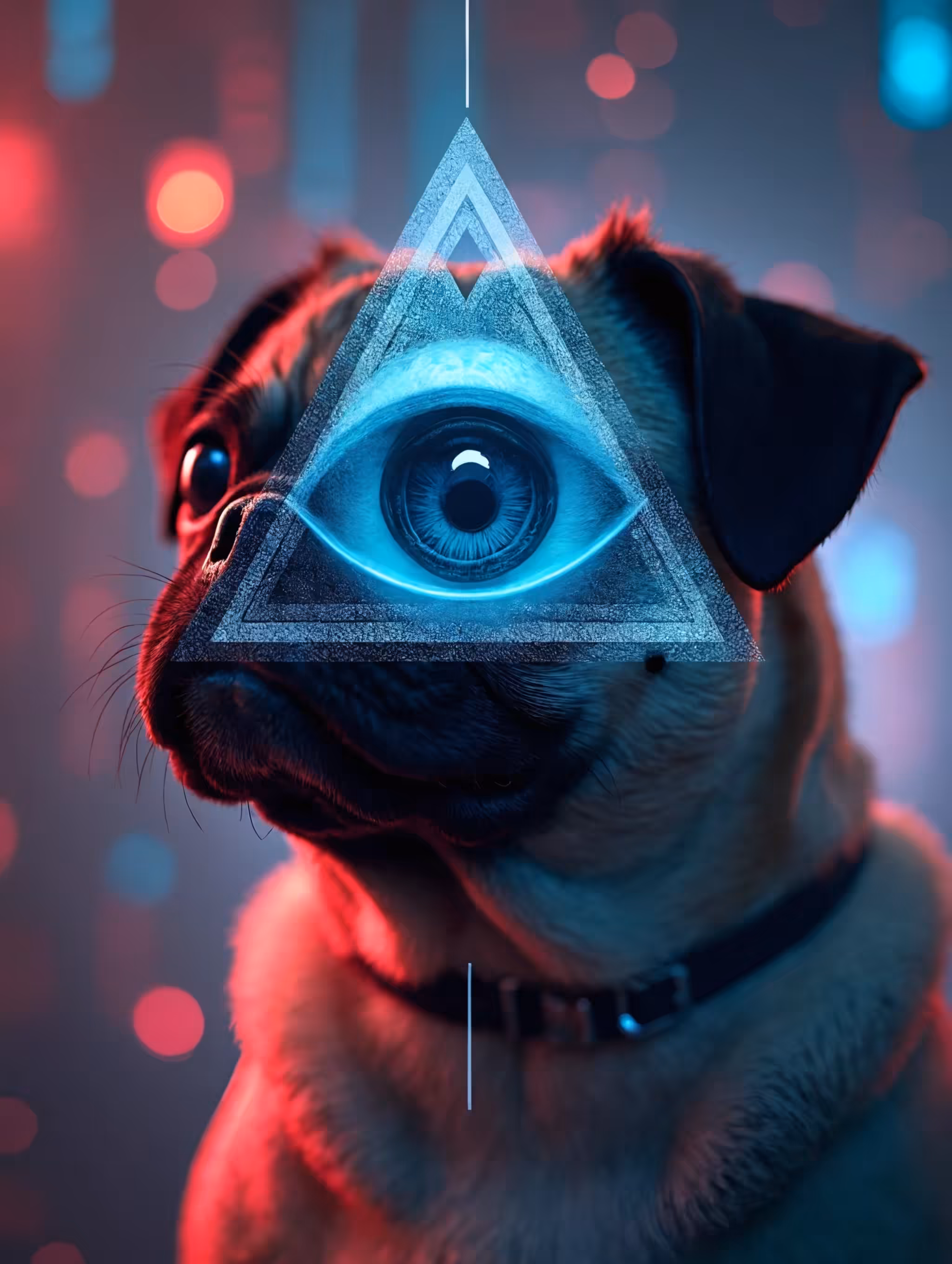 All seeing Pug #1