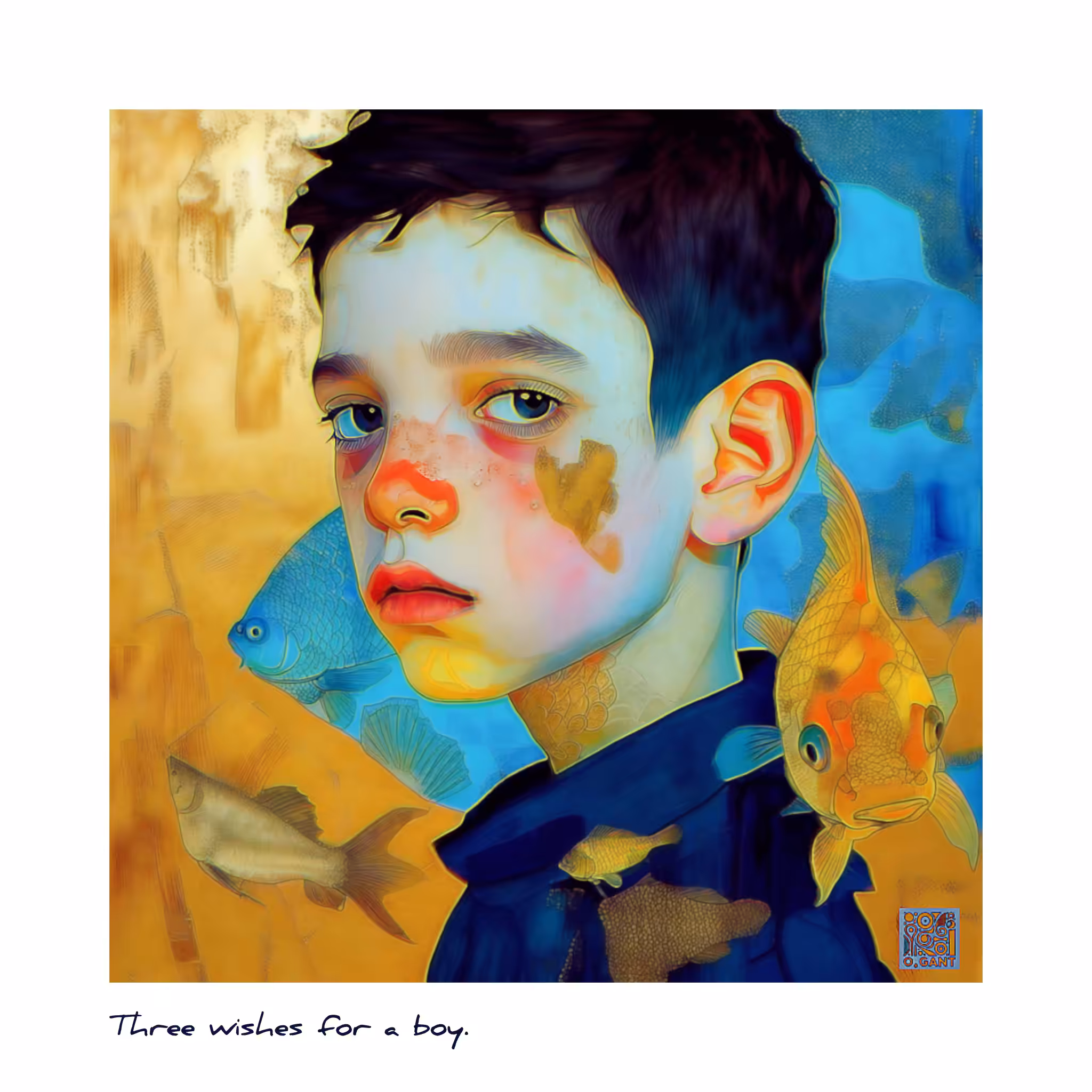 Oleg Gant Art: Piter not my friend: Three wishes for a boy.