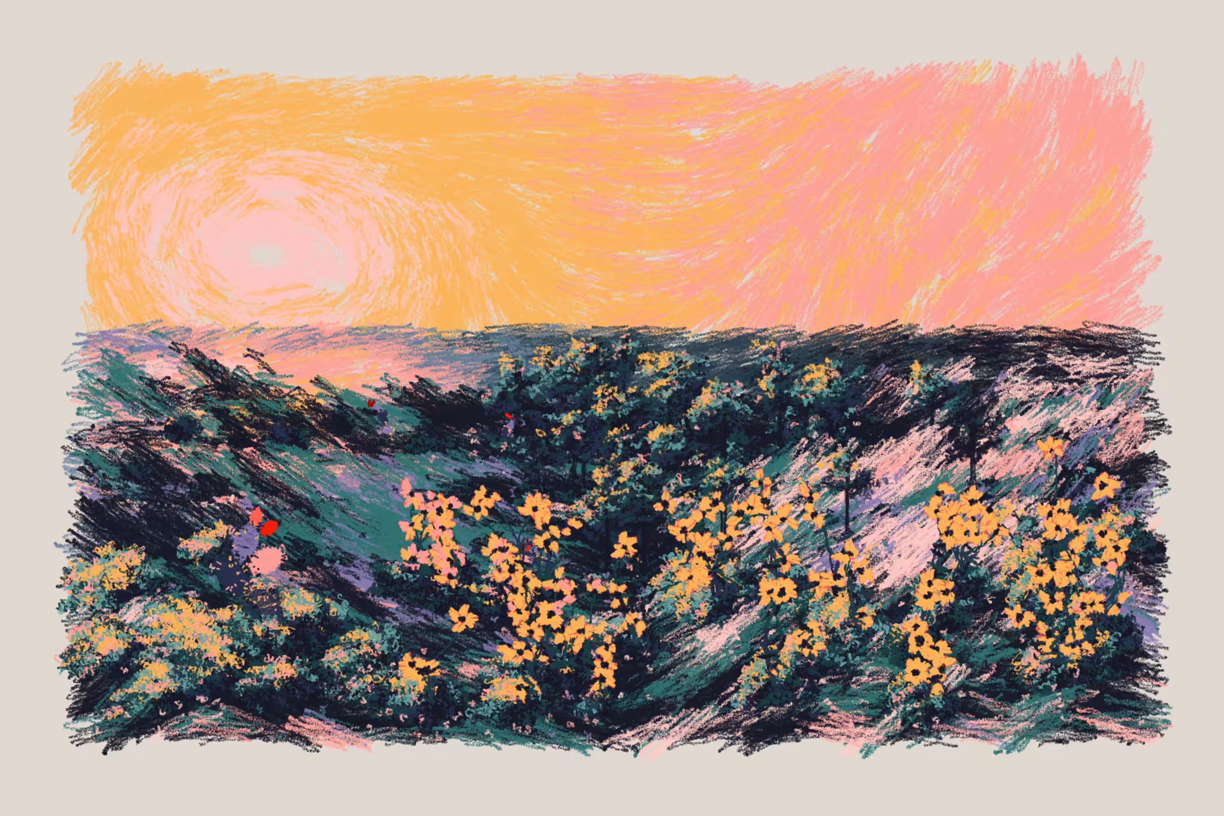 Sunset from the Bluffs #66