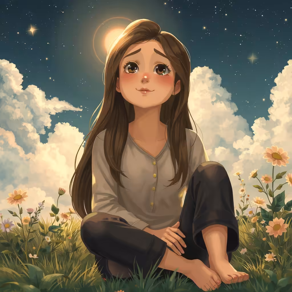 Hope in her eyes