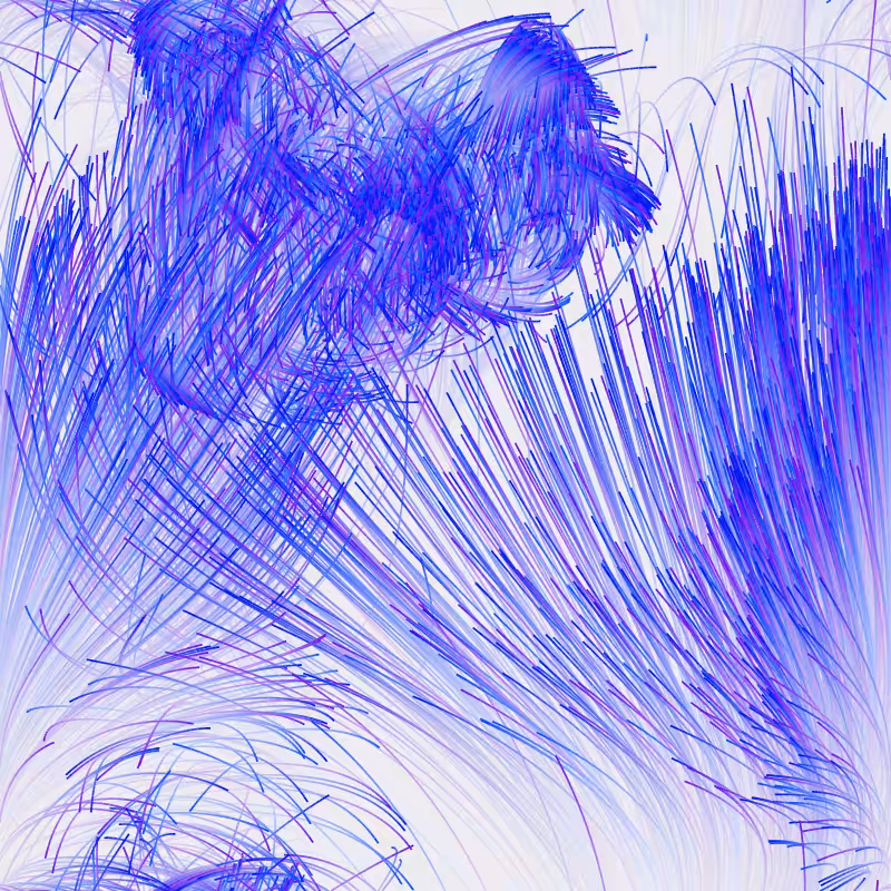 Strange Attractor Swarm #62