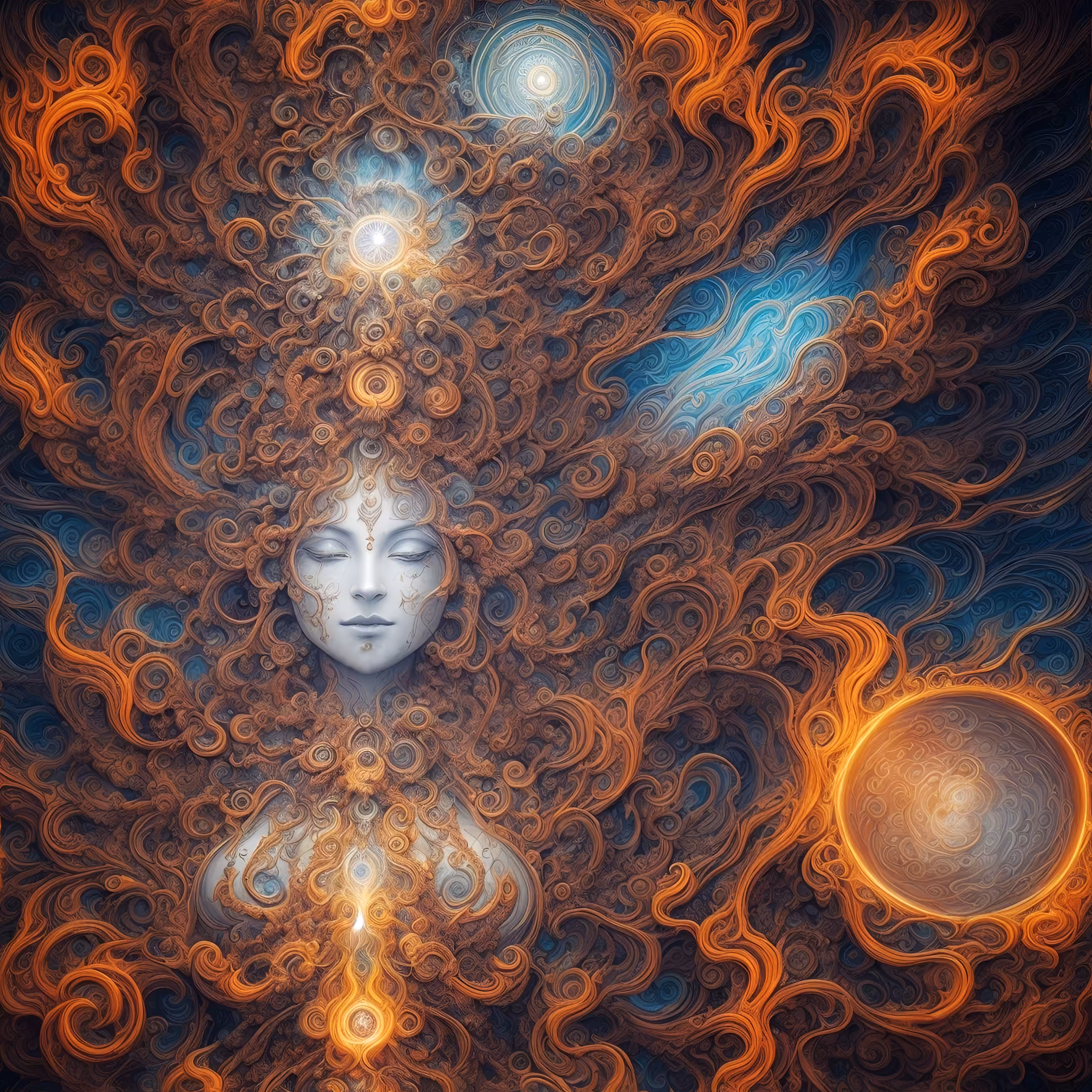 Transcendent Serenity:Illuminating the Inner Light