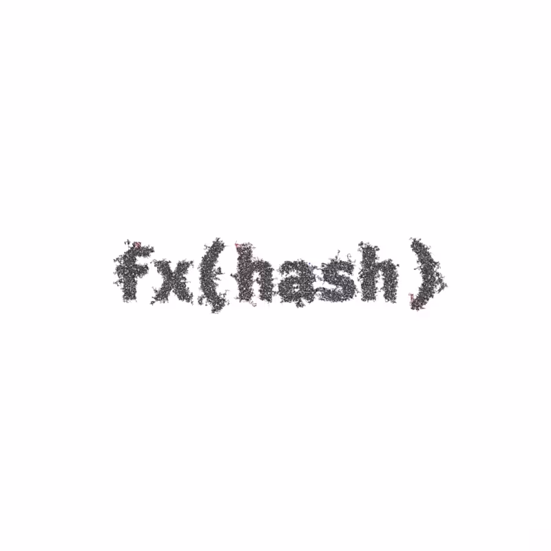 FXHASH Logo with Features #449
