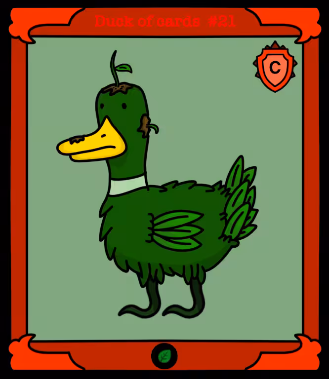 Duck of cards #21