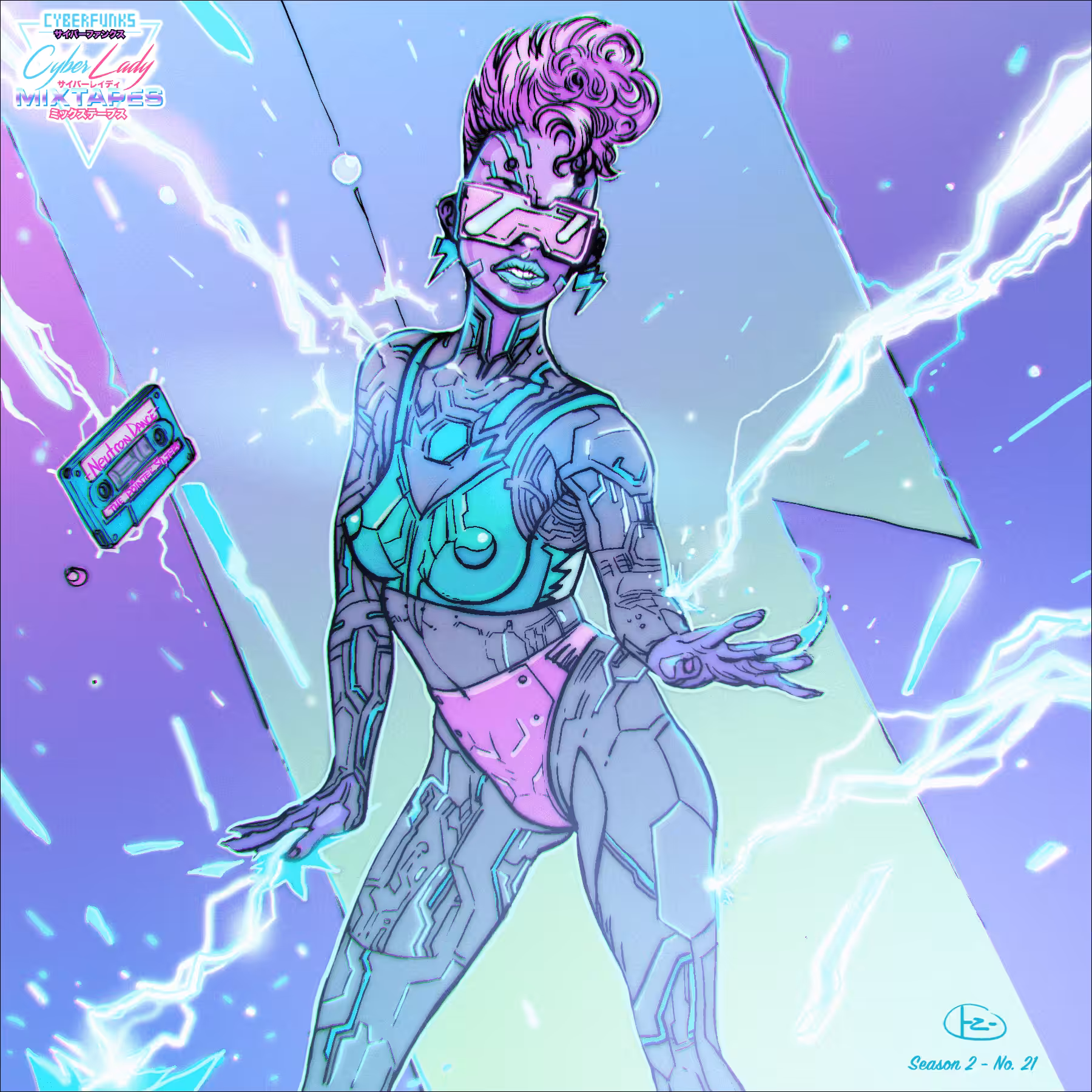 Cyberfunks-Season 2, CyberLady Mixtapes No.21