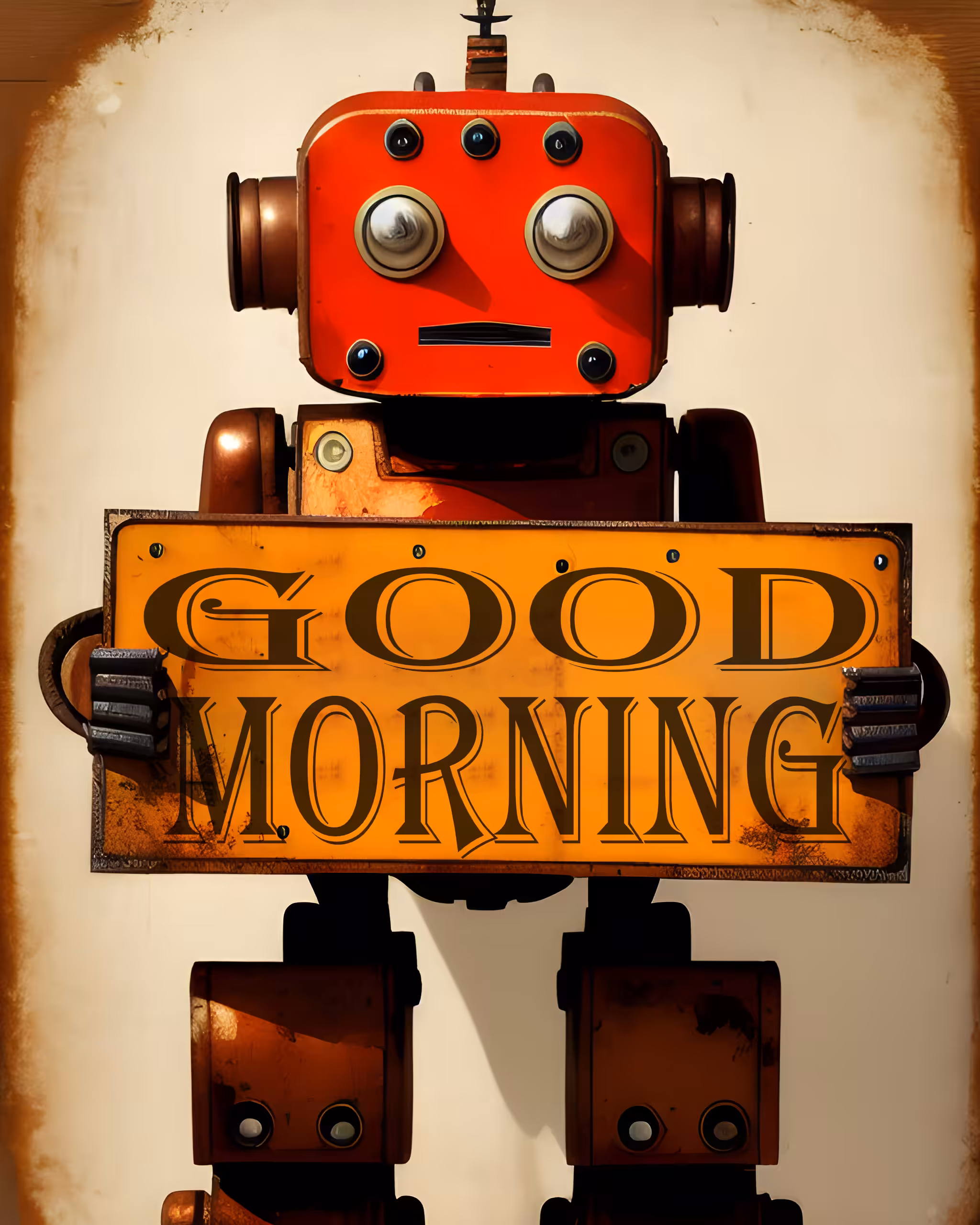 Good Morning Rusty Robot