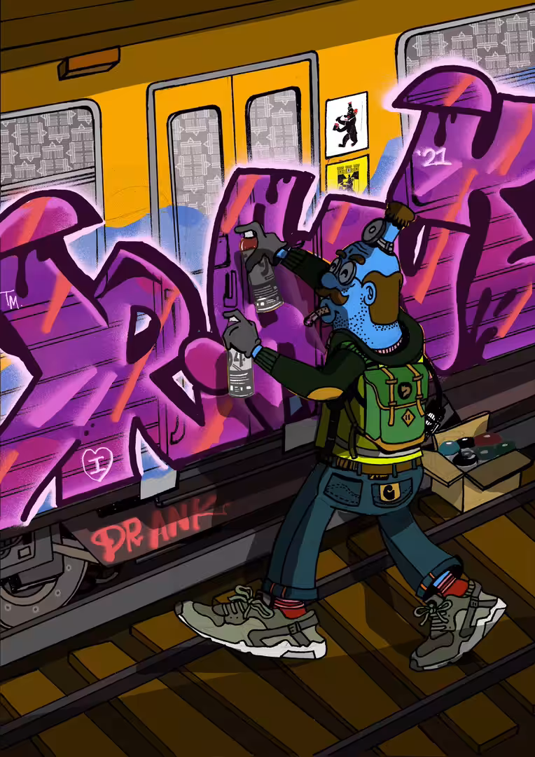 Bombing the Underground #01 // Berlin