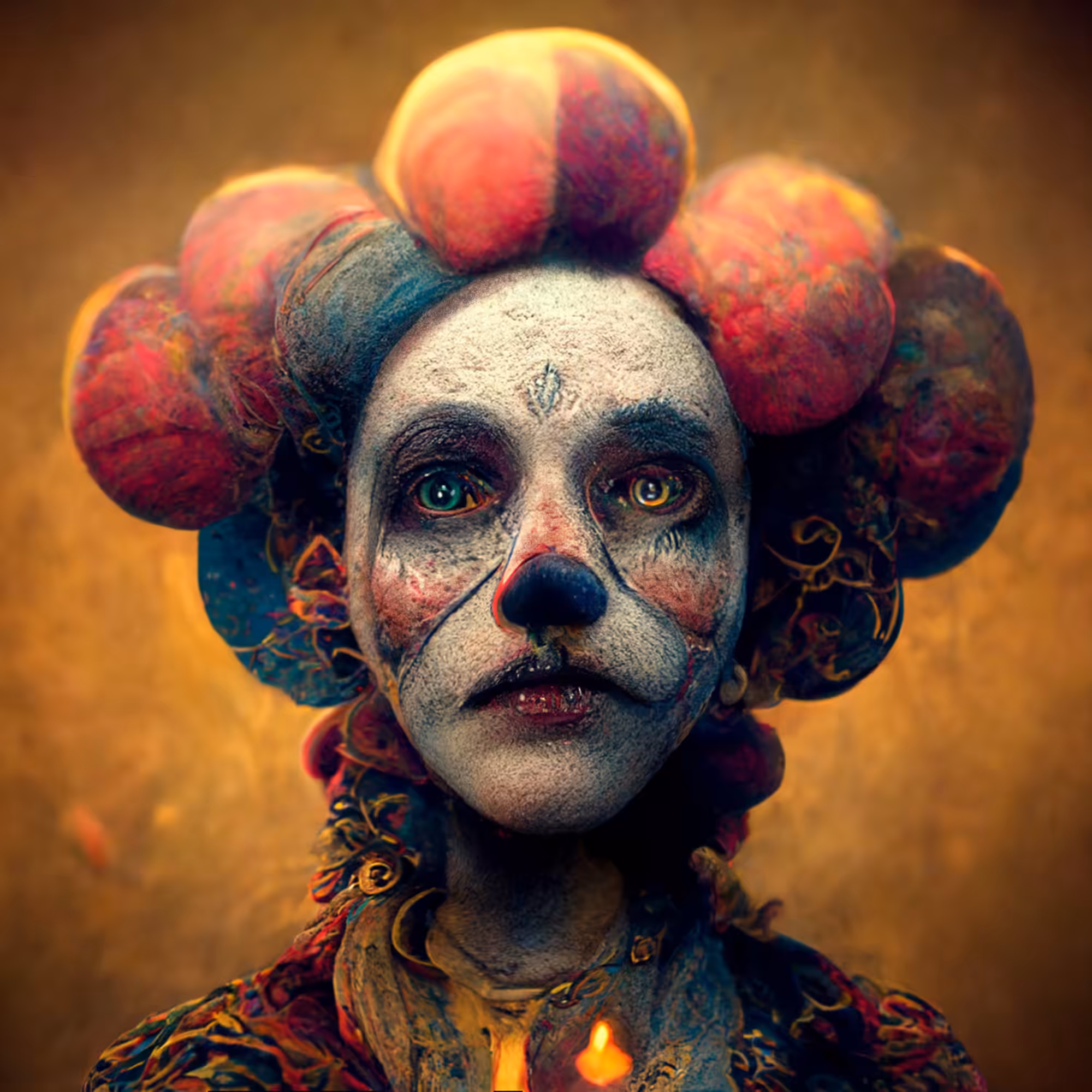 Clown : 9 rendition