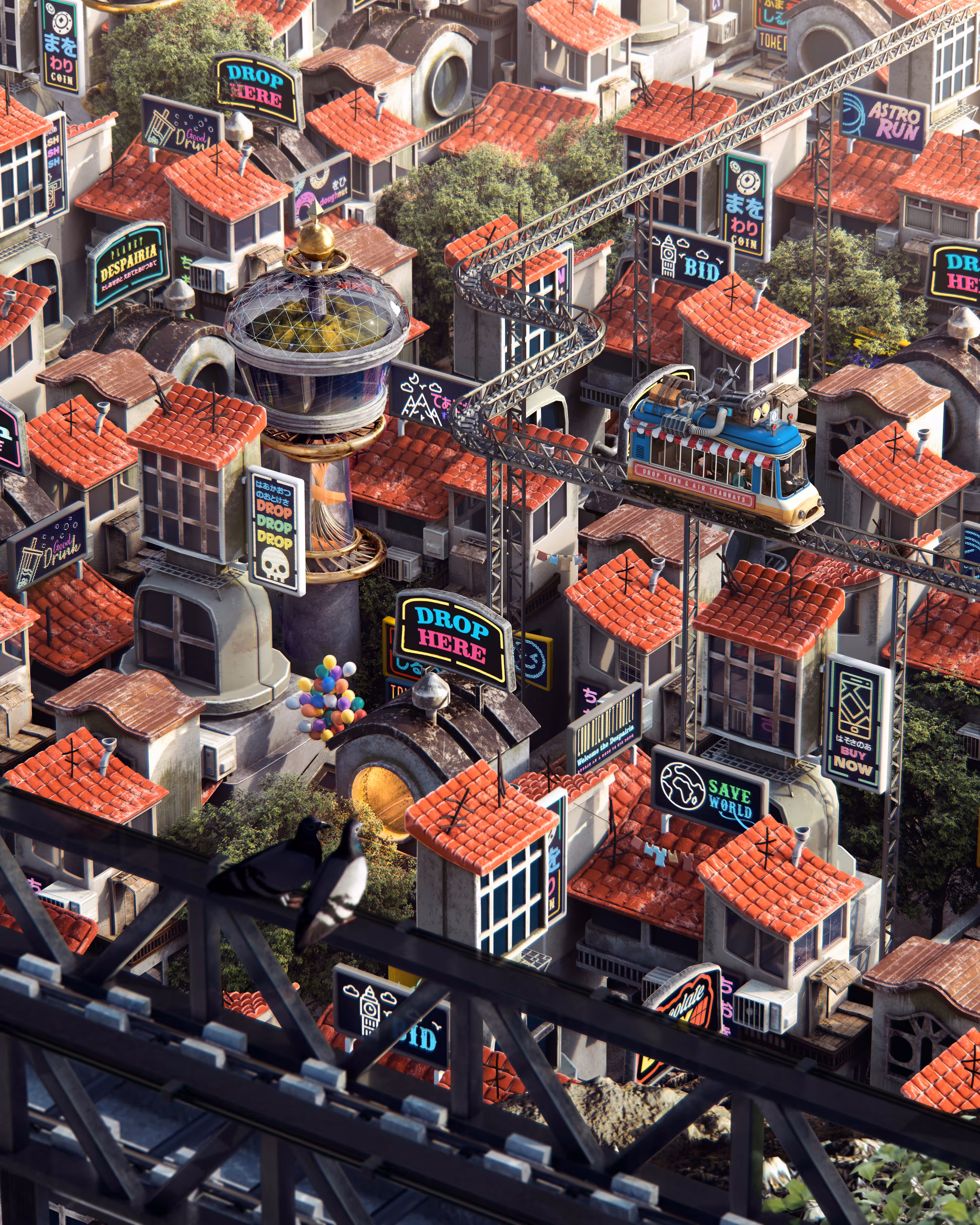 Drop Town