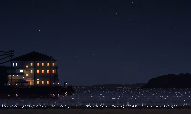 A shore 8 P.M.