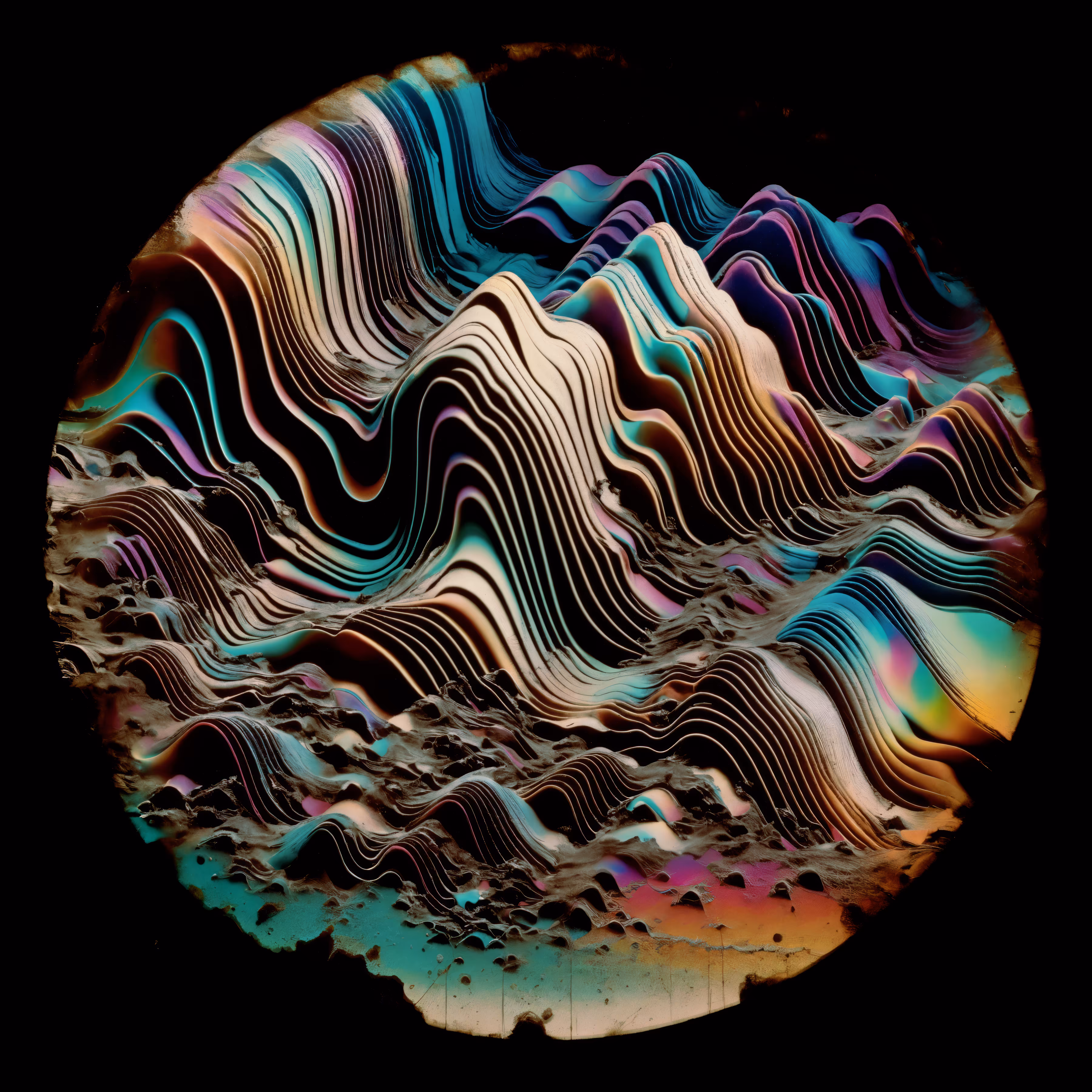 residual patterns // #10