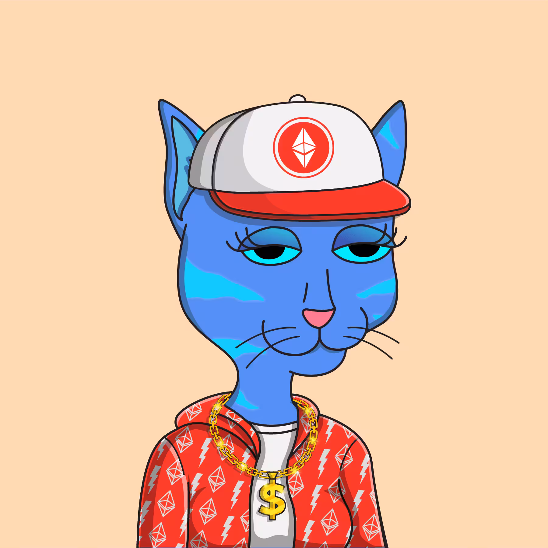 Girl Cat #546