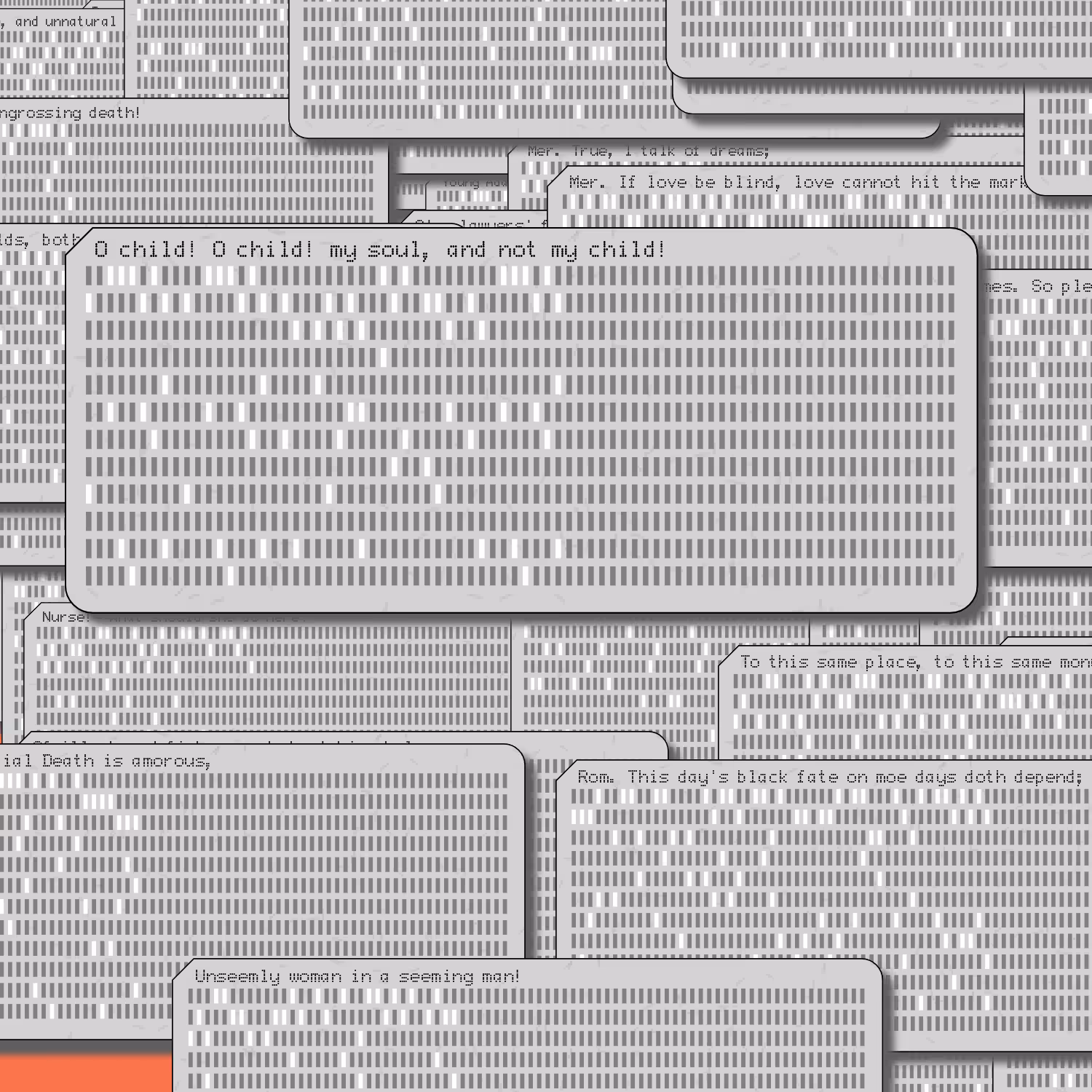 Romeo and Juliet on Punched Cards (Free) #158