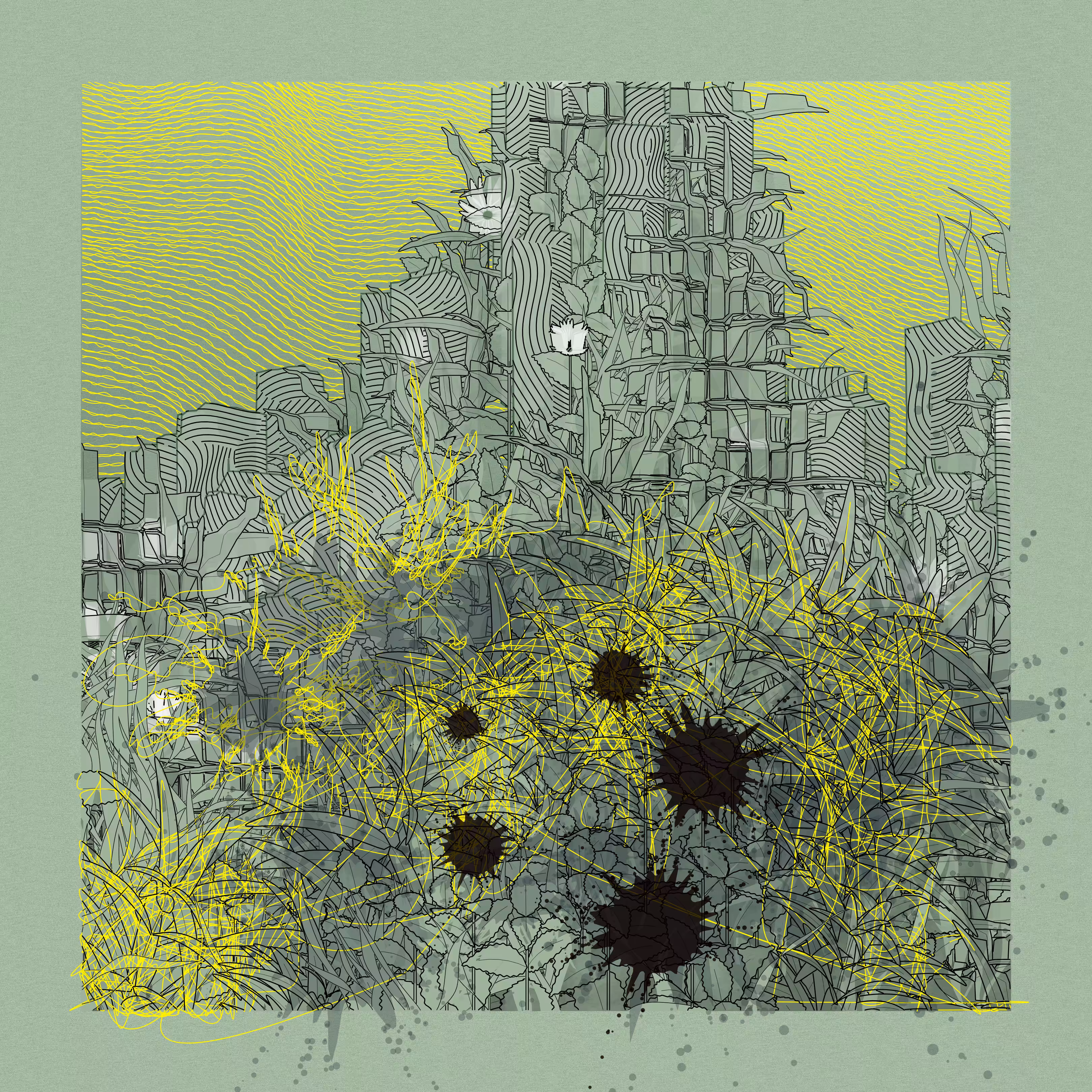 Landscape with Carbon Capture #9197